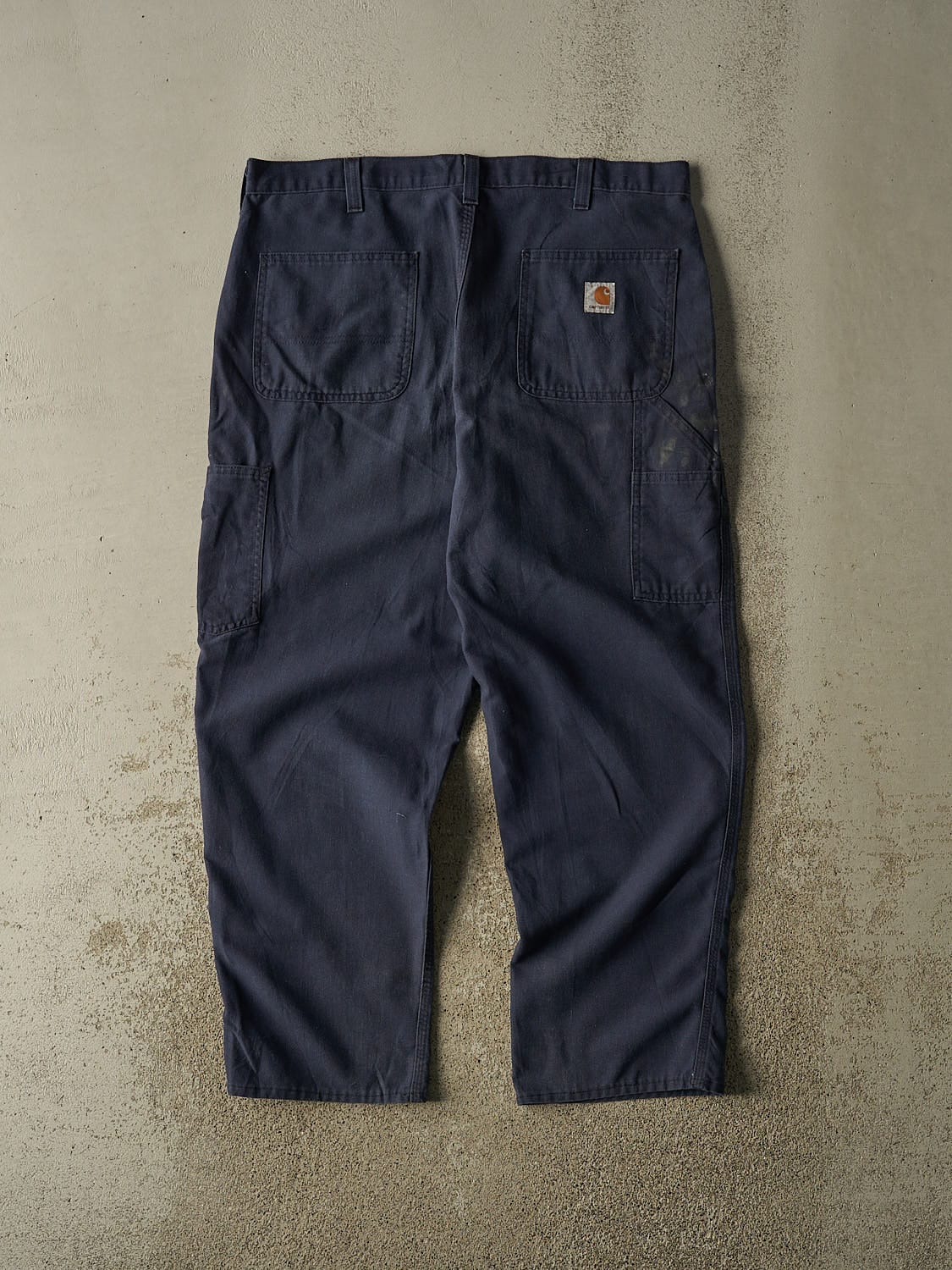 Vintage Y2K Navy Blue Carhartt Work Pants (38x29.5)