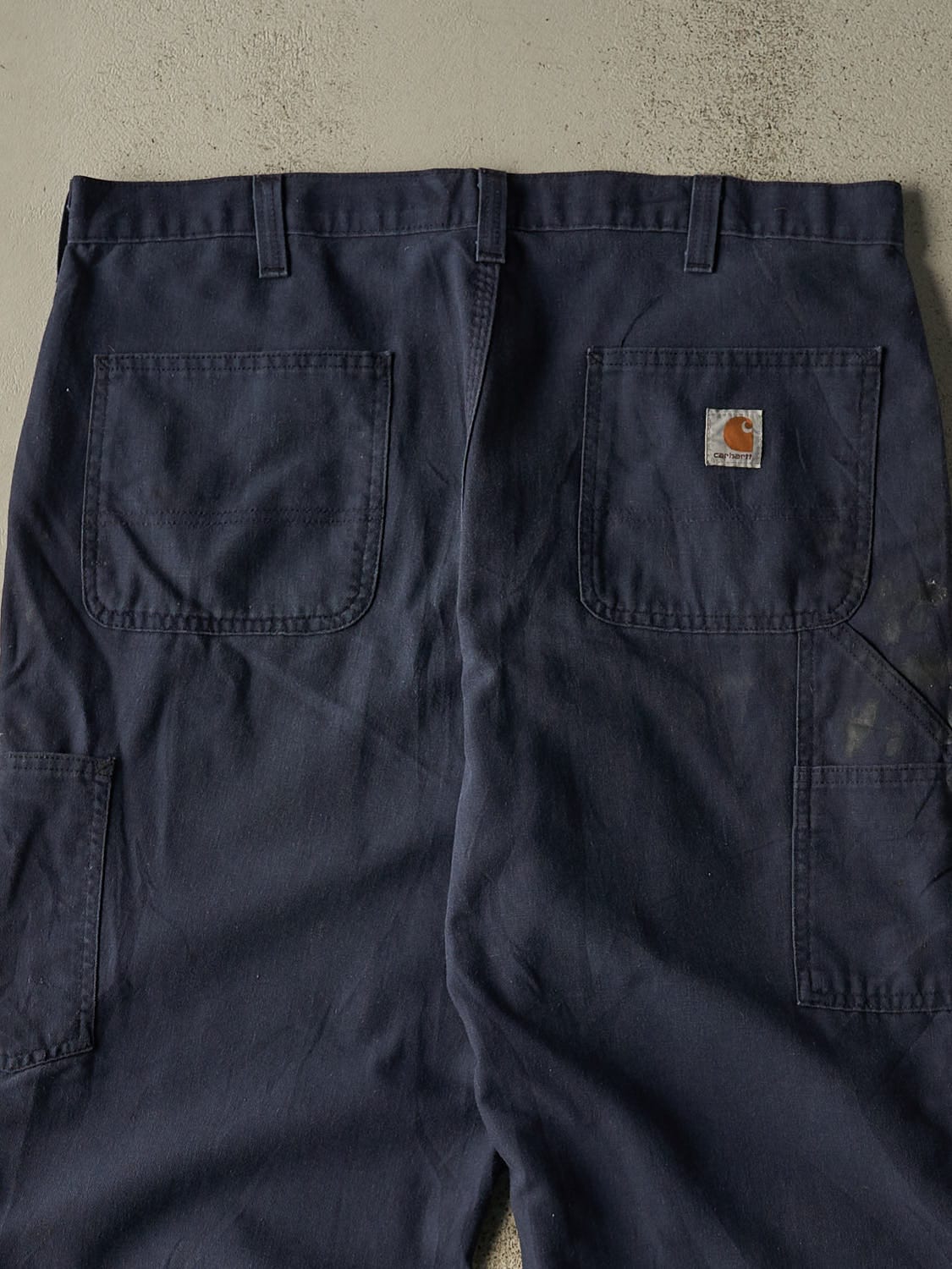 Vintage Y2K Navy Blue Carhartt Work Pants (38x29.5)