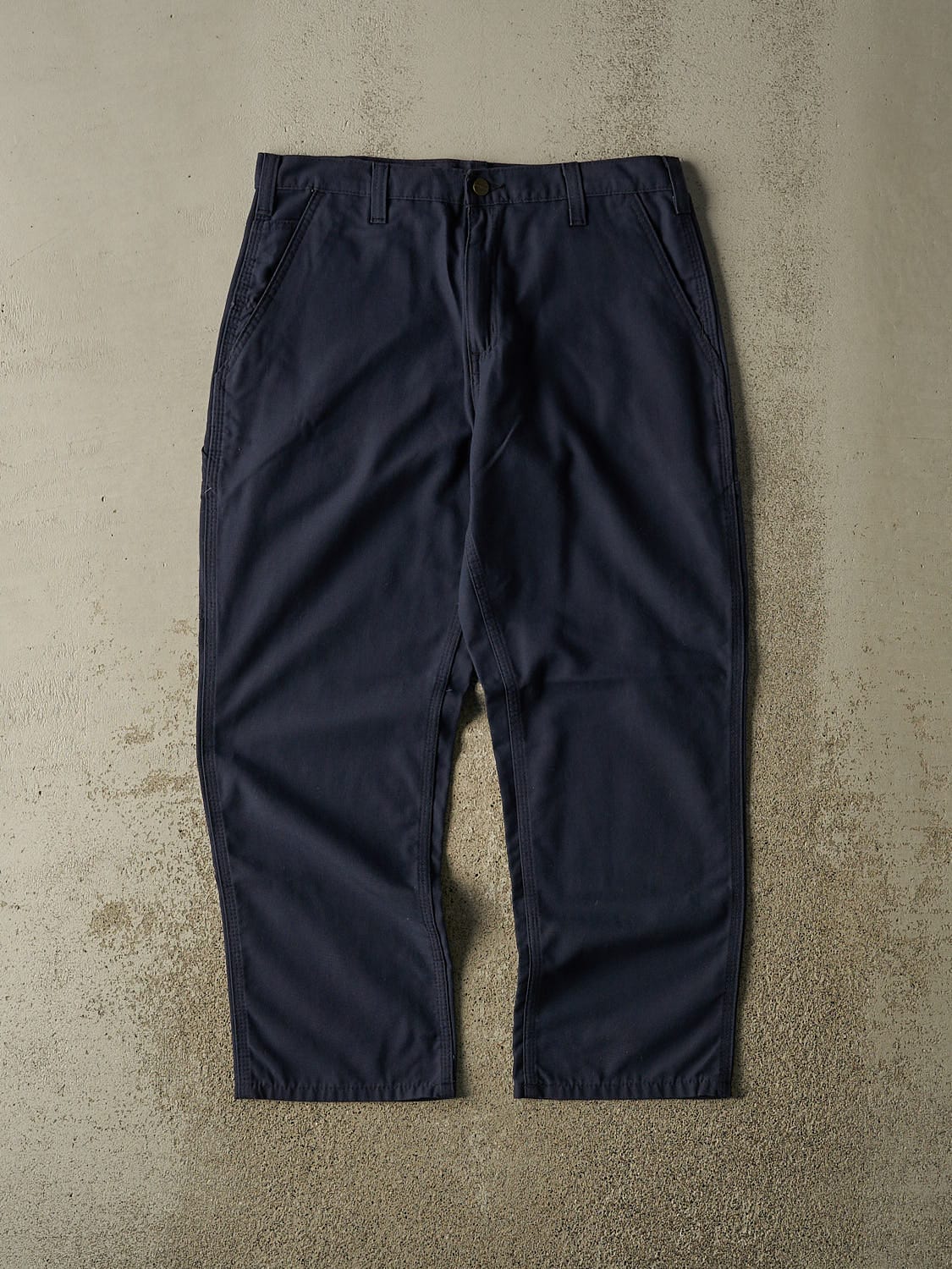 Vintage Y2K Navy Blue Carhartt Work Pants (34x28)