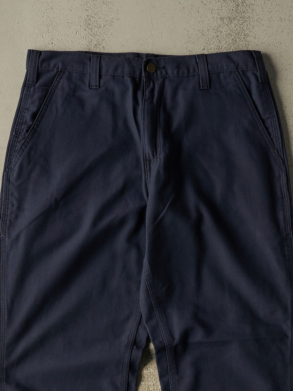 Vintage Y2K Navy Blue Carhartt Work Pants (34x28)