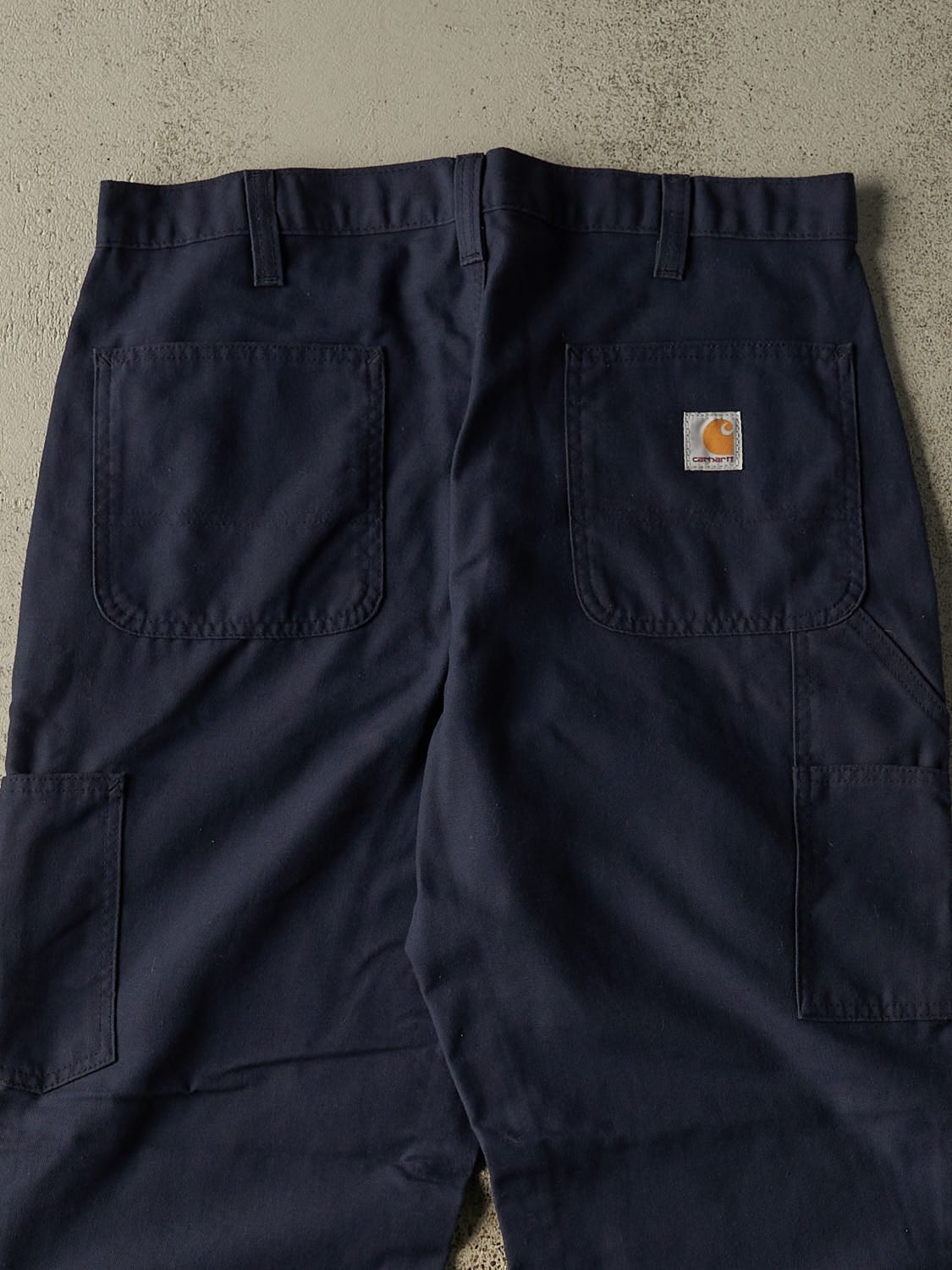 Vintage Y2K Navy Blue Carhartt Work Pants (34x28)