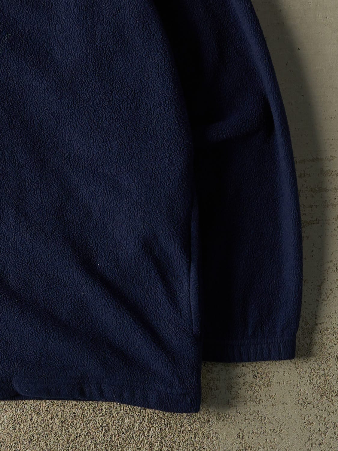 Vintage Y2K Navy Blue Dallas Cowboys Embroidered Quarter Zip Fleece (XL/XXL)