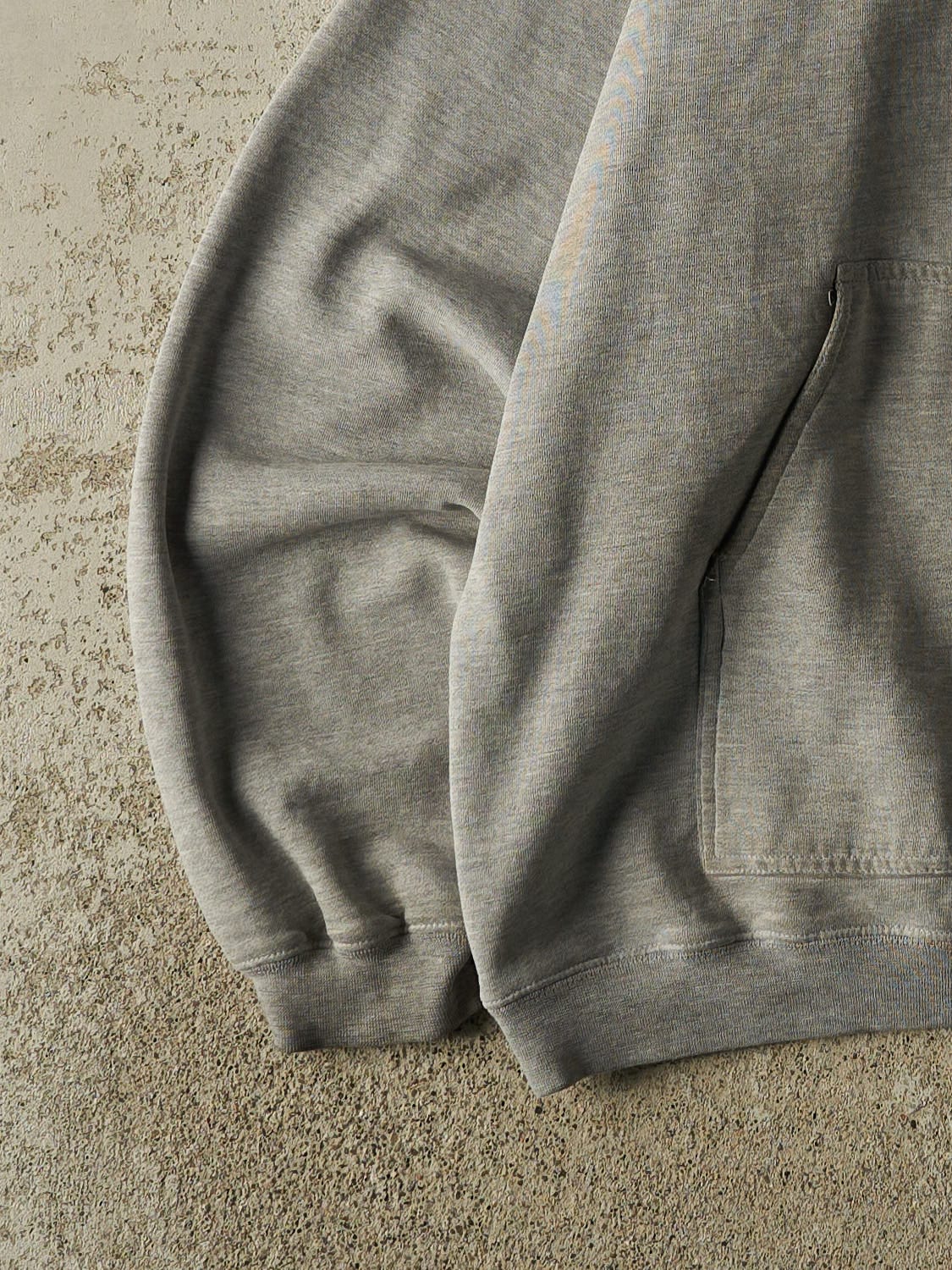Vintage 90s Grey New England Patriots Hoodie (L/XL)