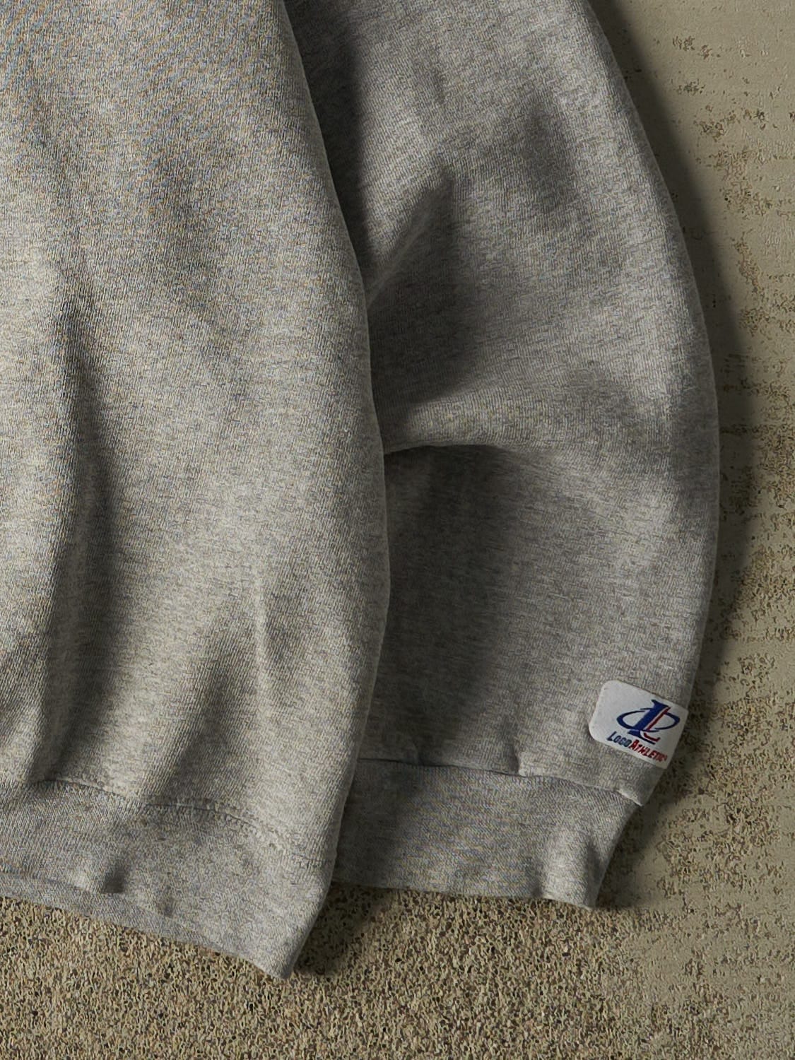 Vintage 90s Grey New York Giants Embroidered Crewneck (L/XL)