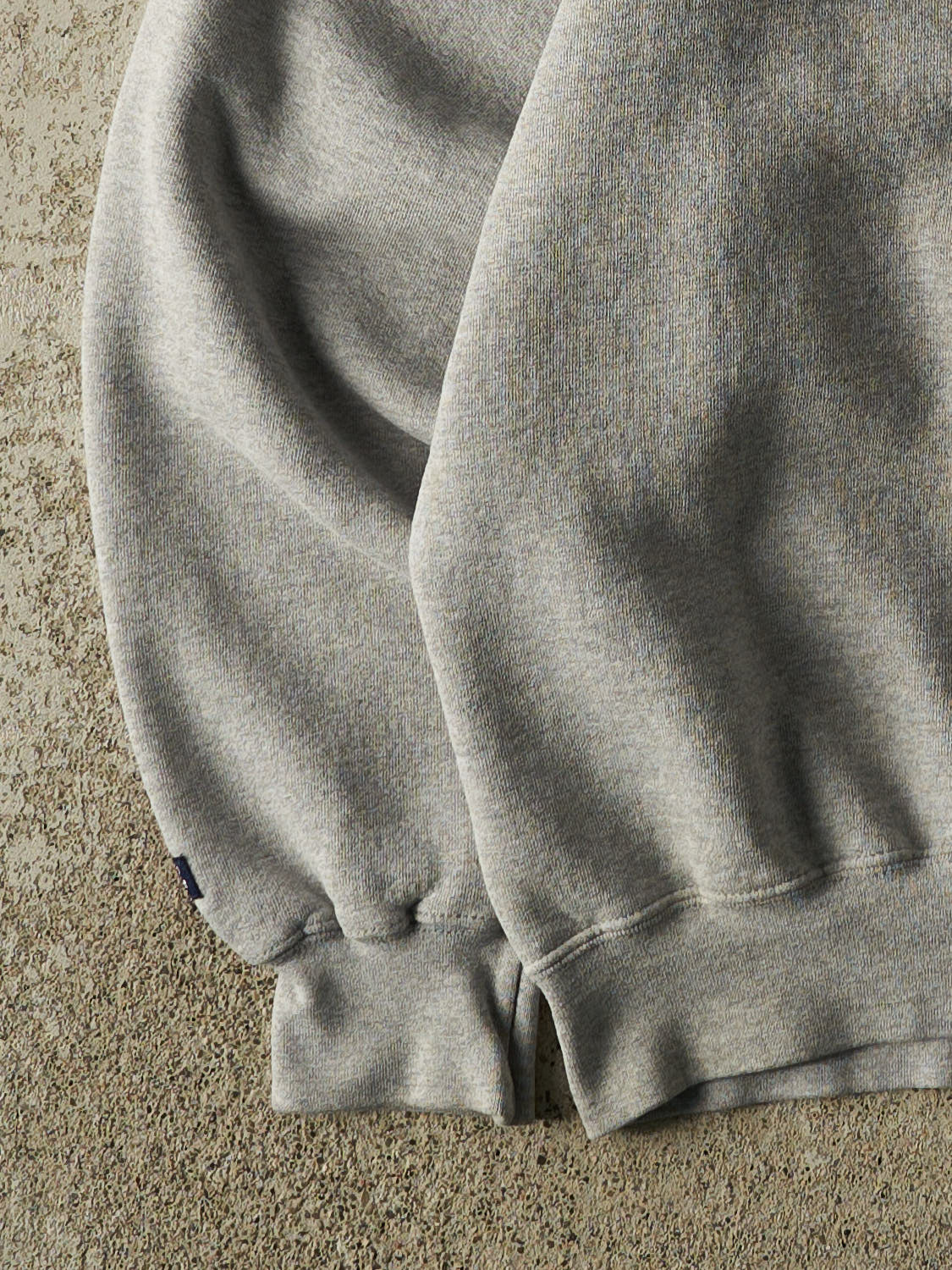 Vintage 90s Grey Boston College Embroidered Crewneck (XL)