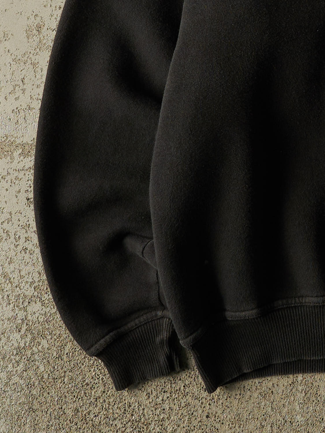 Vintage 90s Black Fila Embroidered Quarter Zip Sweater (M)