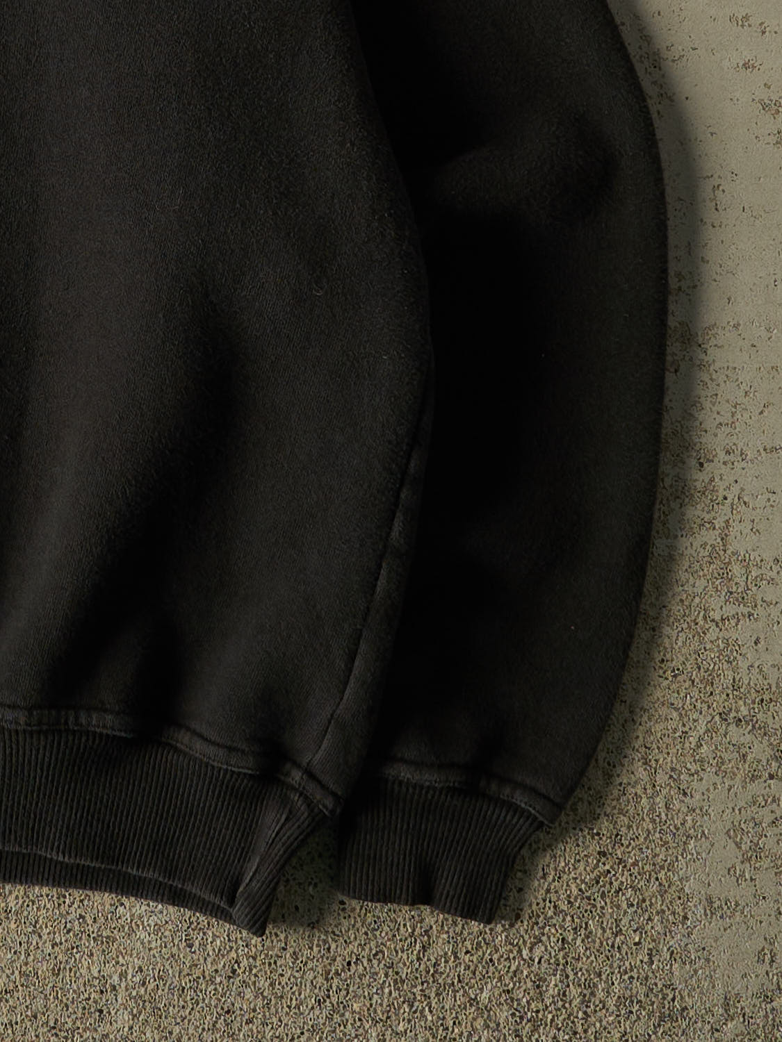 Vintage 90s Black Fila Embroidered Quarter Zip Sweater (M)
