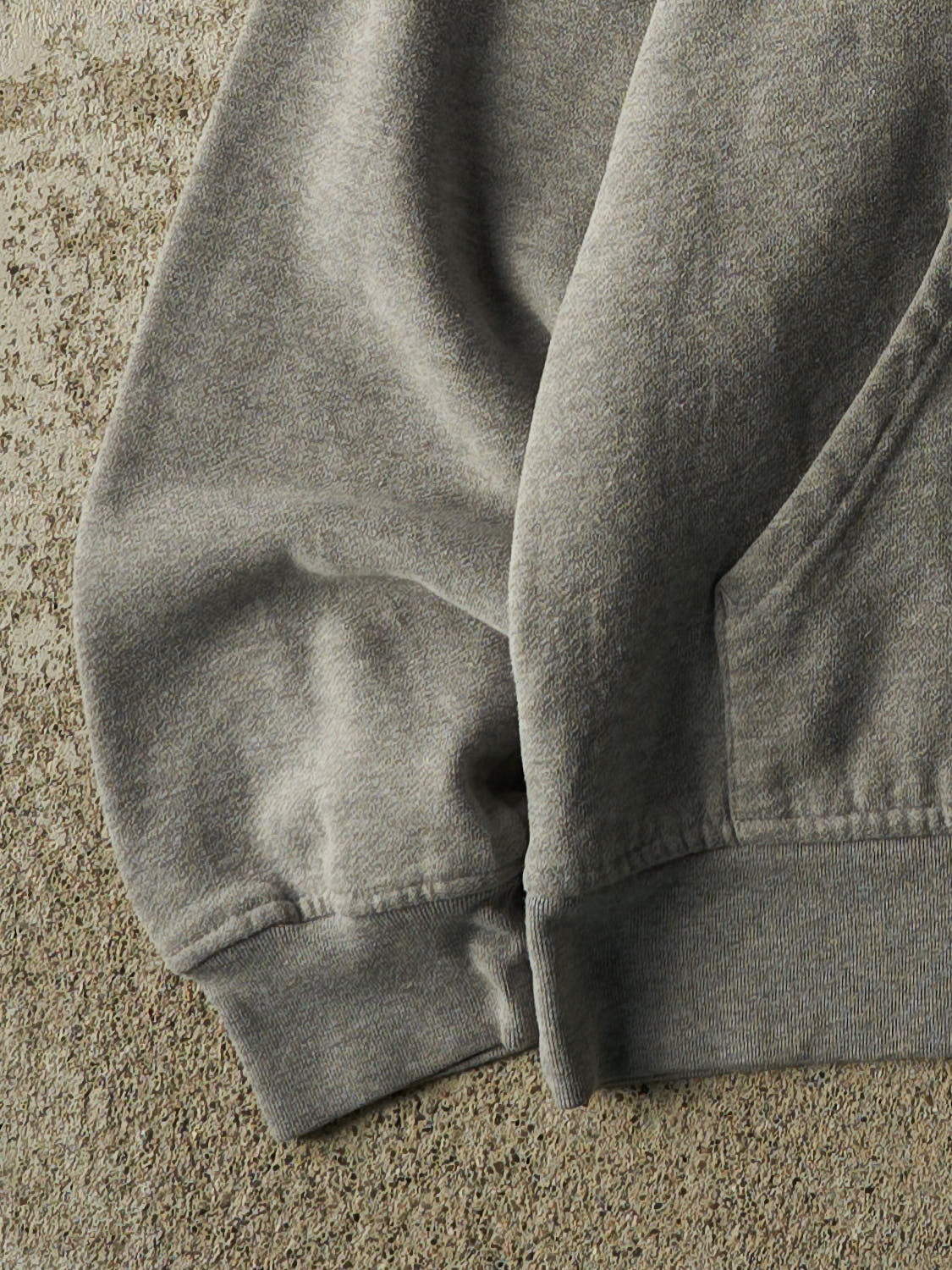 Vintage 90s Grey Reebok Logo Hoodie (XS)