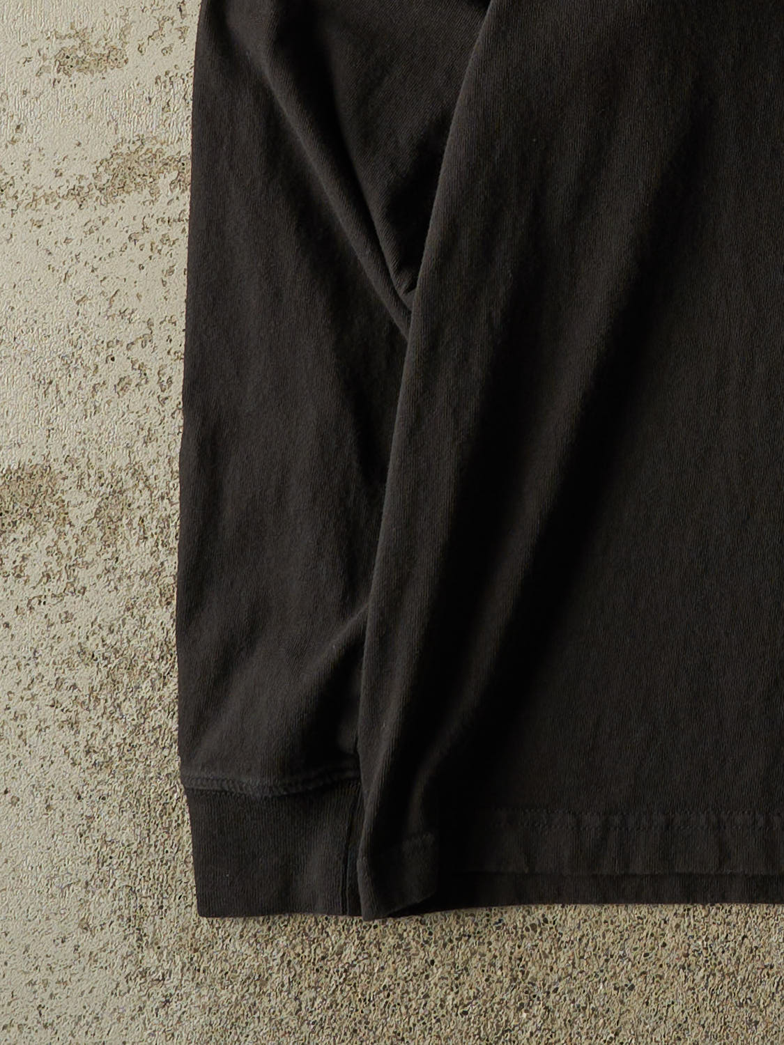Vintage Y2K Black Carhartt Quarter Button Pocket Long Sleeve (L/XL)