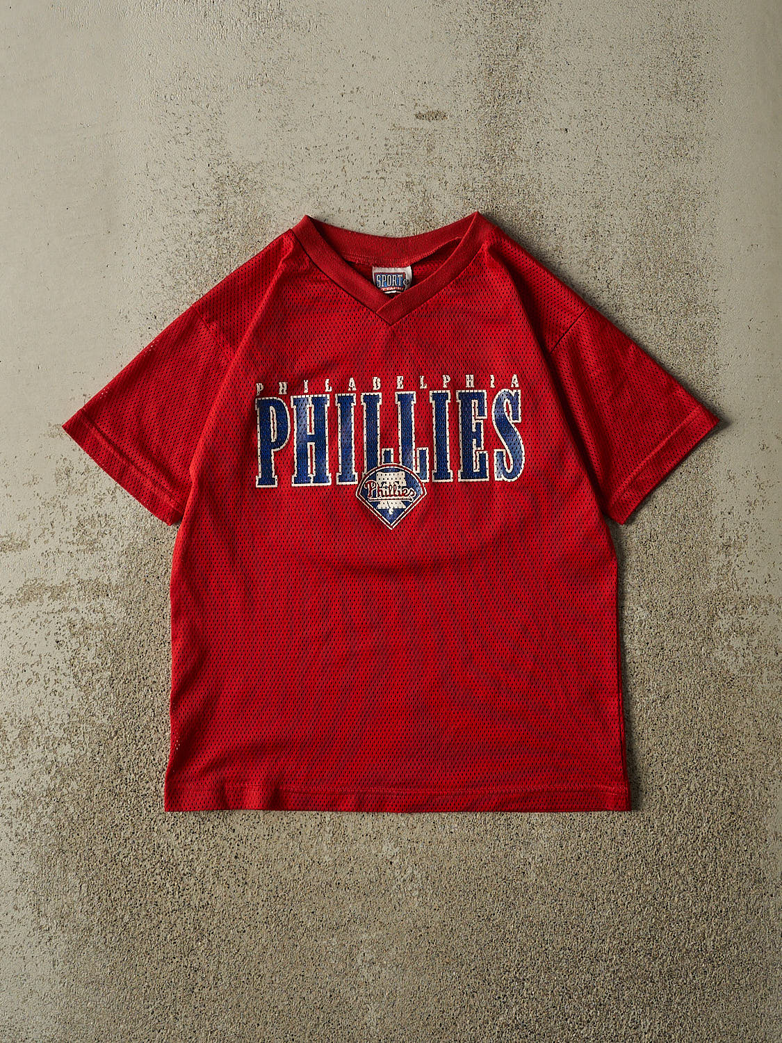 Vintage 98' Red Philadelphia Phillies #38 Kurt Schilling Jersey (XS)