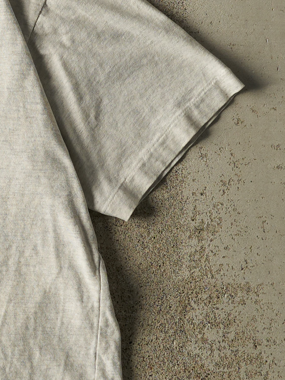 Vintage 90s Heather Grey Quebec Embroidered Tee (M)