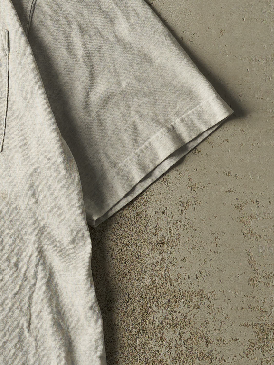 Vintage Y2K Heather Grey Carhartt Quarter Button Tee (XL)