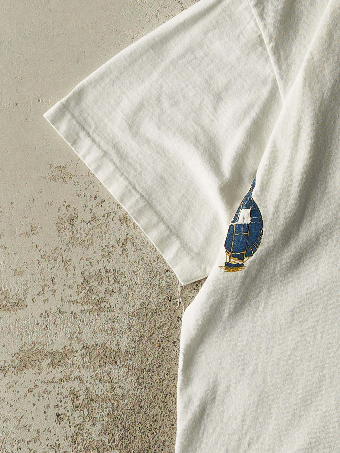 Vintage 90s White Florida Single Stitch Tee (L/XL)