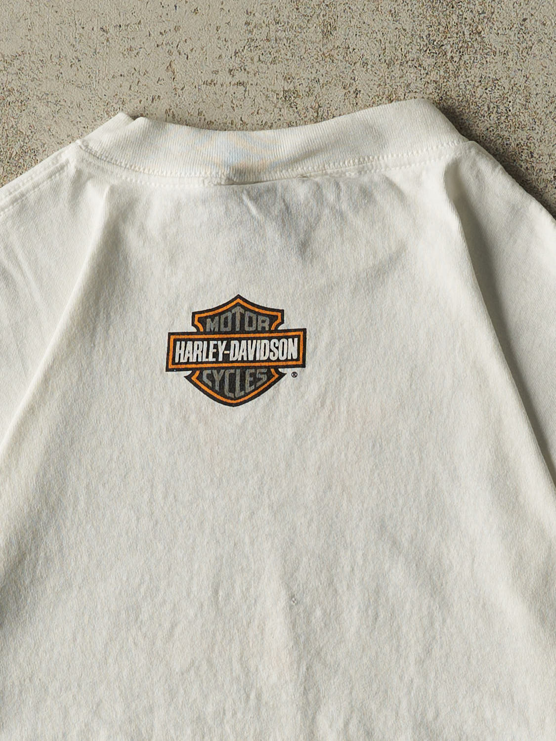 Vintage 98' White Harley Davidson Jamaica Tee (M/L)