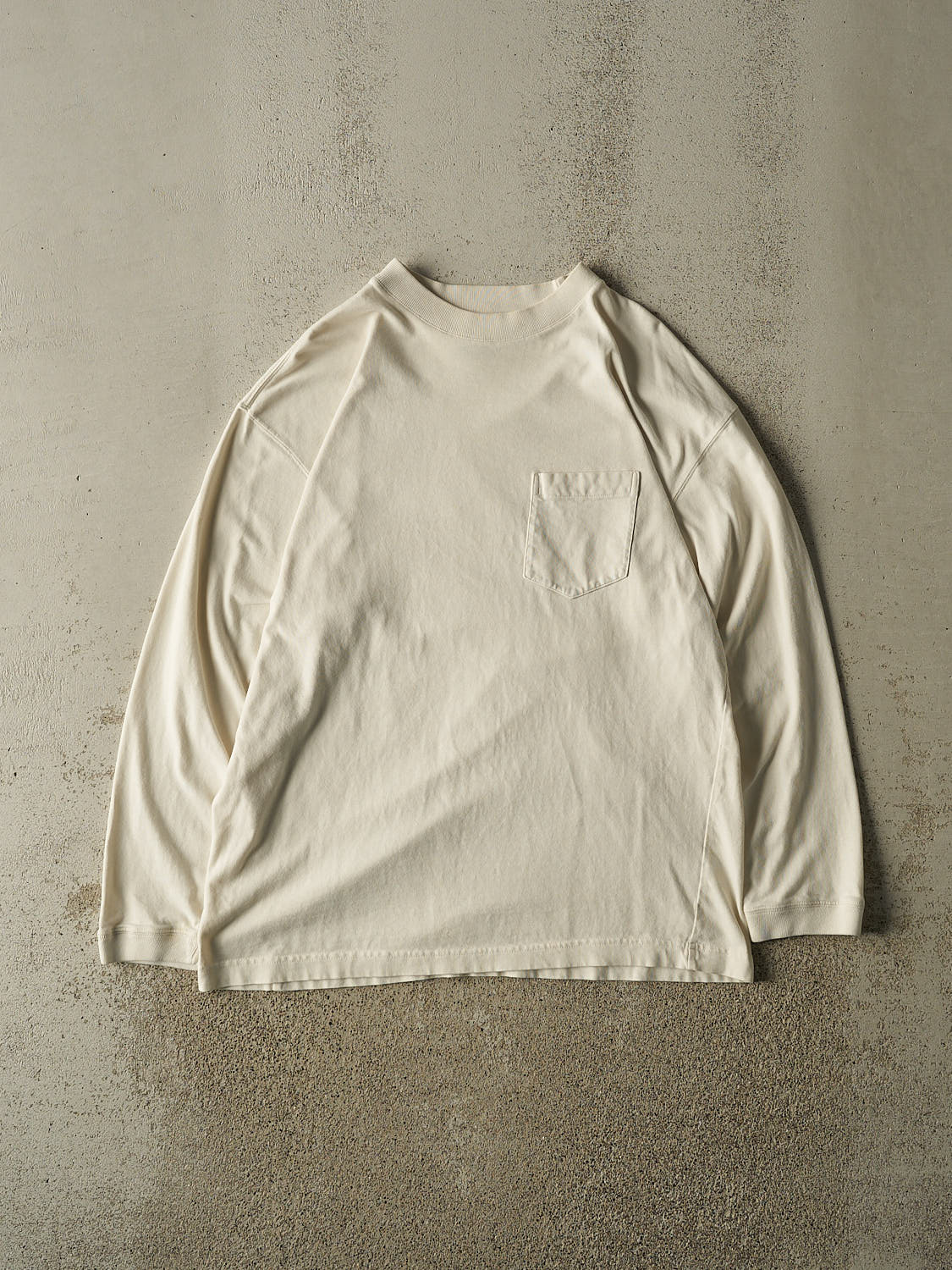 Vintage 90s Beige Gap Pocket Long Sleeve (L/XL)