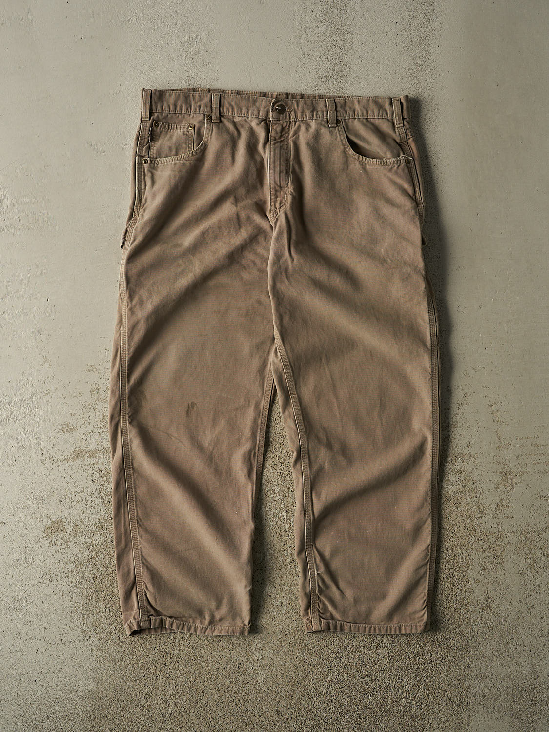Vintage 90s Brown Carhartt Carpenter Pants (40x30)