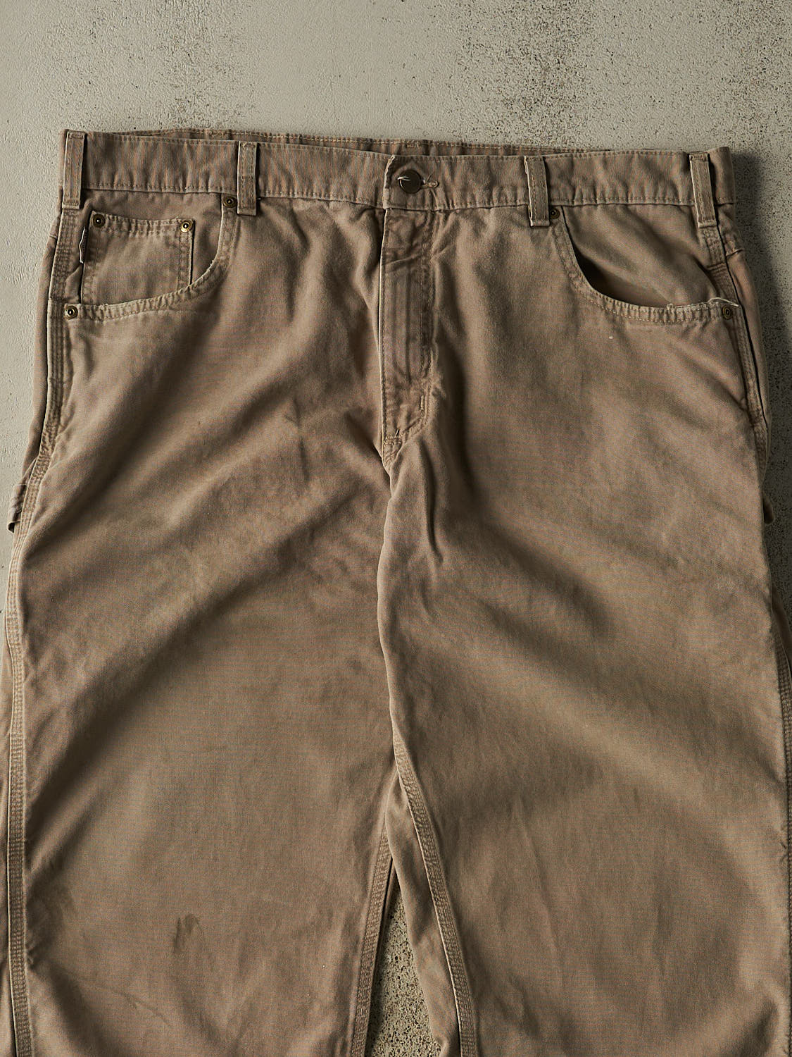 Vintage 90s Brown Carhartt Carpenter Pants (40x30)