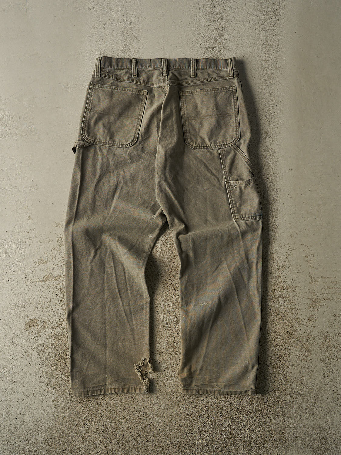 Vintage 90s Green Rustler Carpenter Pants (34x30.5)