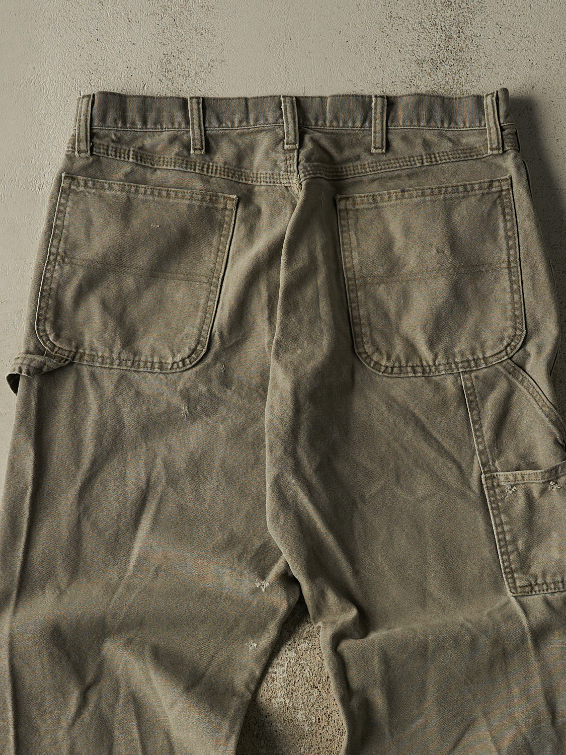 Vintage 90s Green Rustler Carpenter Pants (34x30.5)