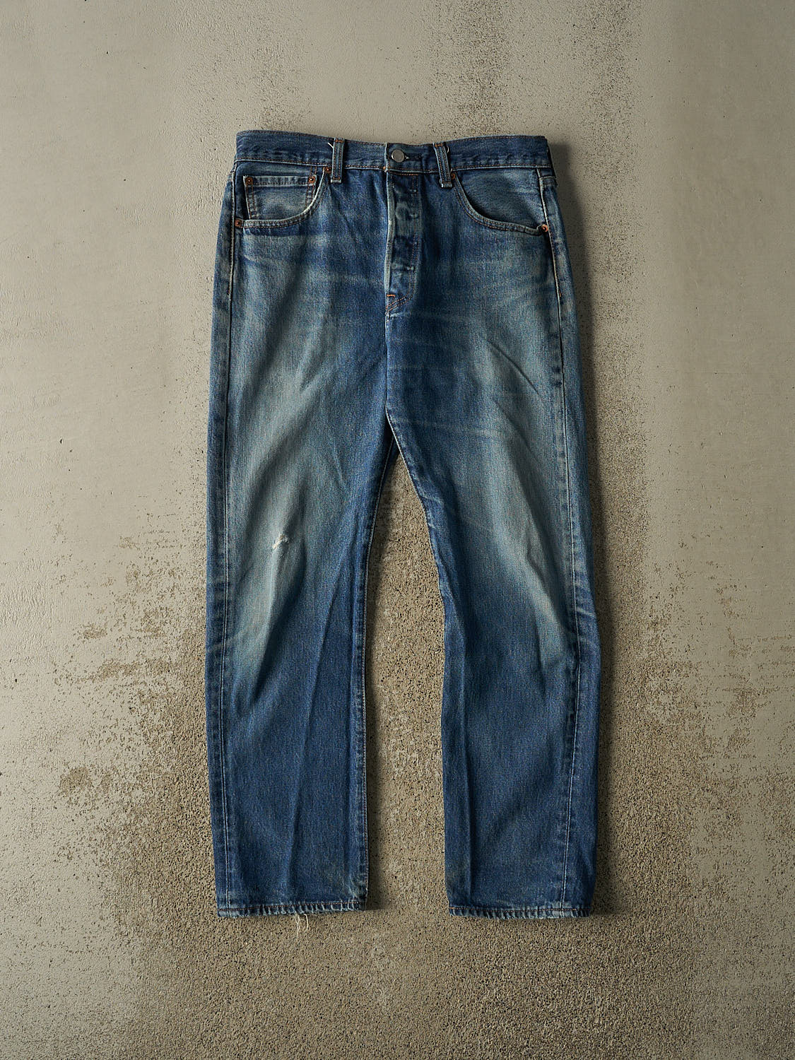 Vintage Y2K Dark Wash Levi's 501 Jeans (32x29)