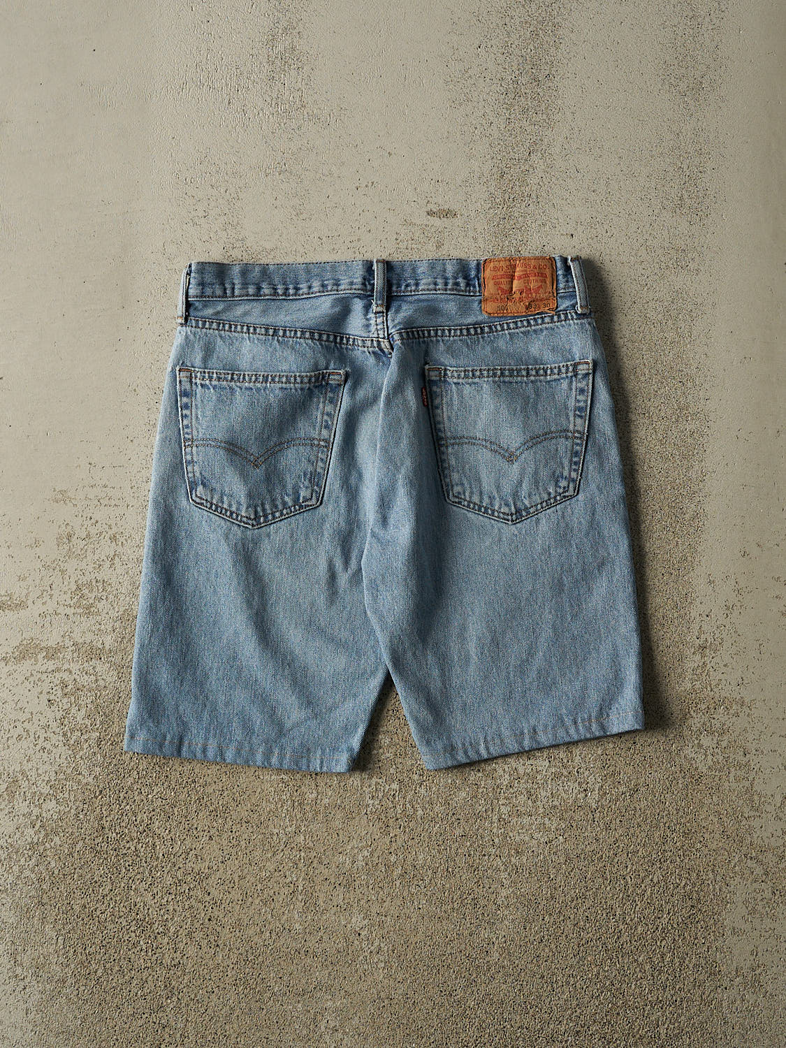 Vintage 90s Light Wash Levi's 505 Jean Shorts (32x10)