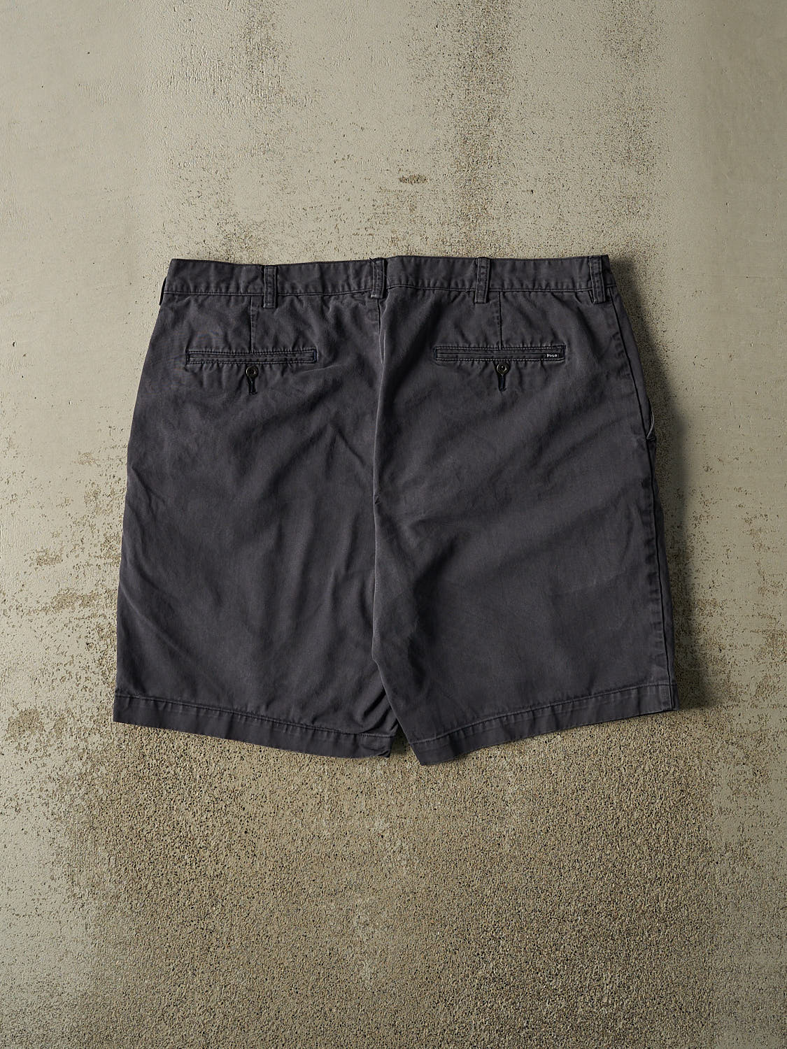 Vintage Y2K Navy Blue Polo Shorts (40x9.5)