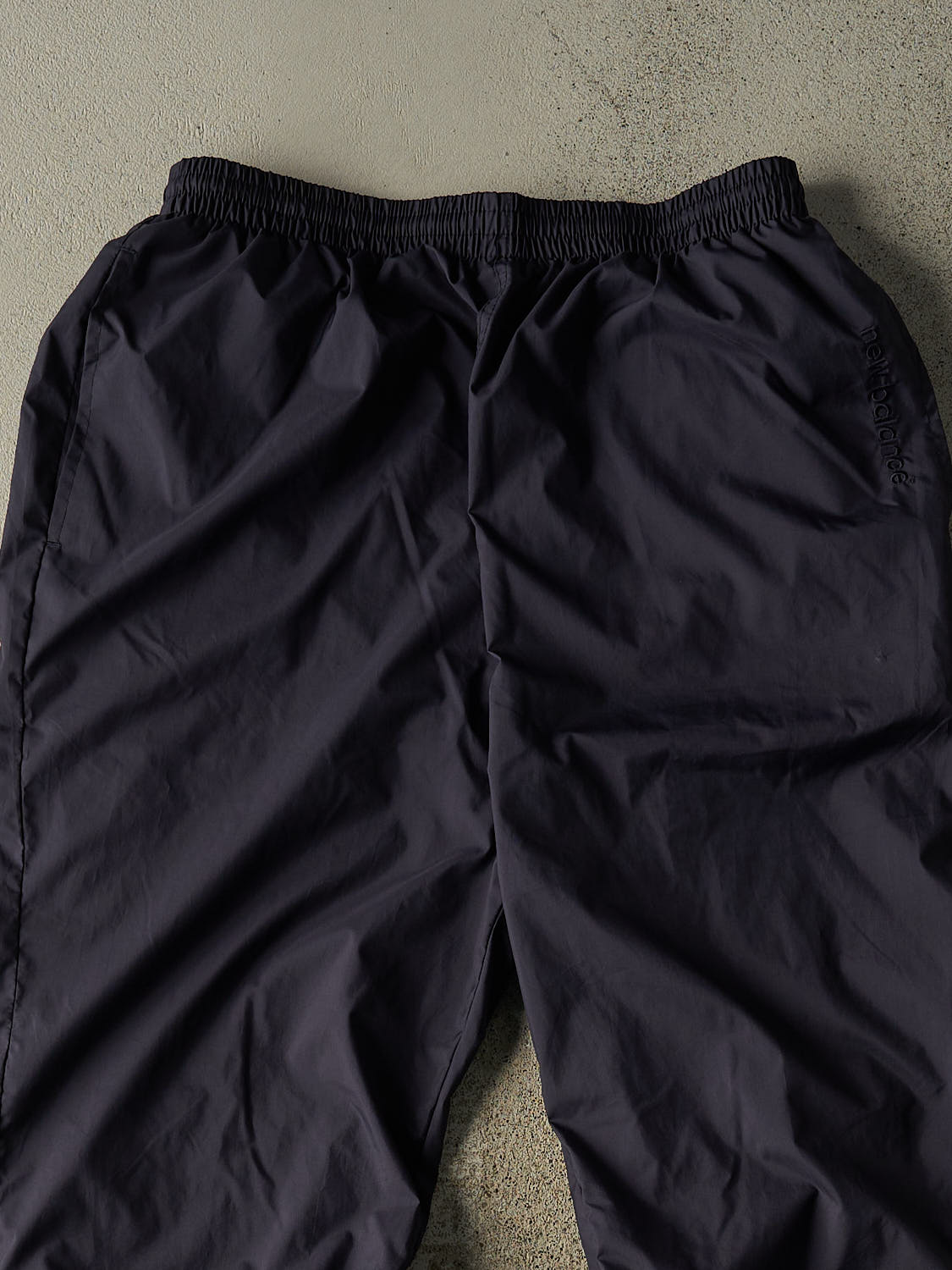 Vintage Y2K Navy Blue New Balance Track Pants (30x31.5)