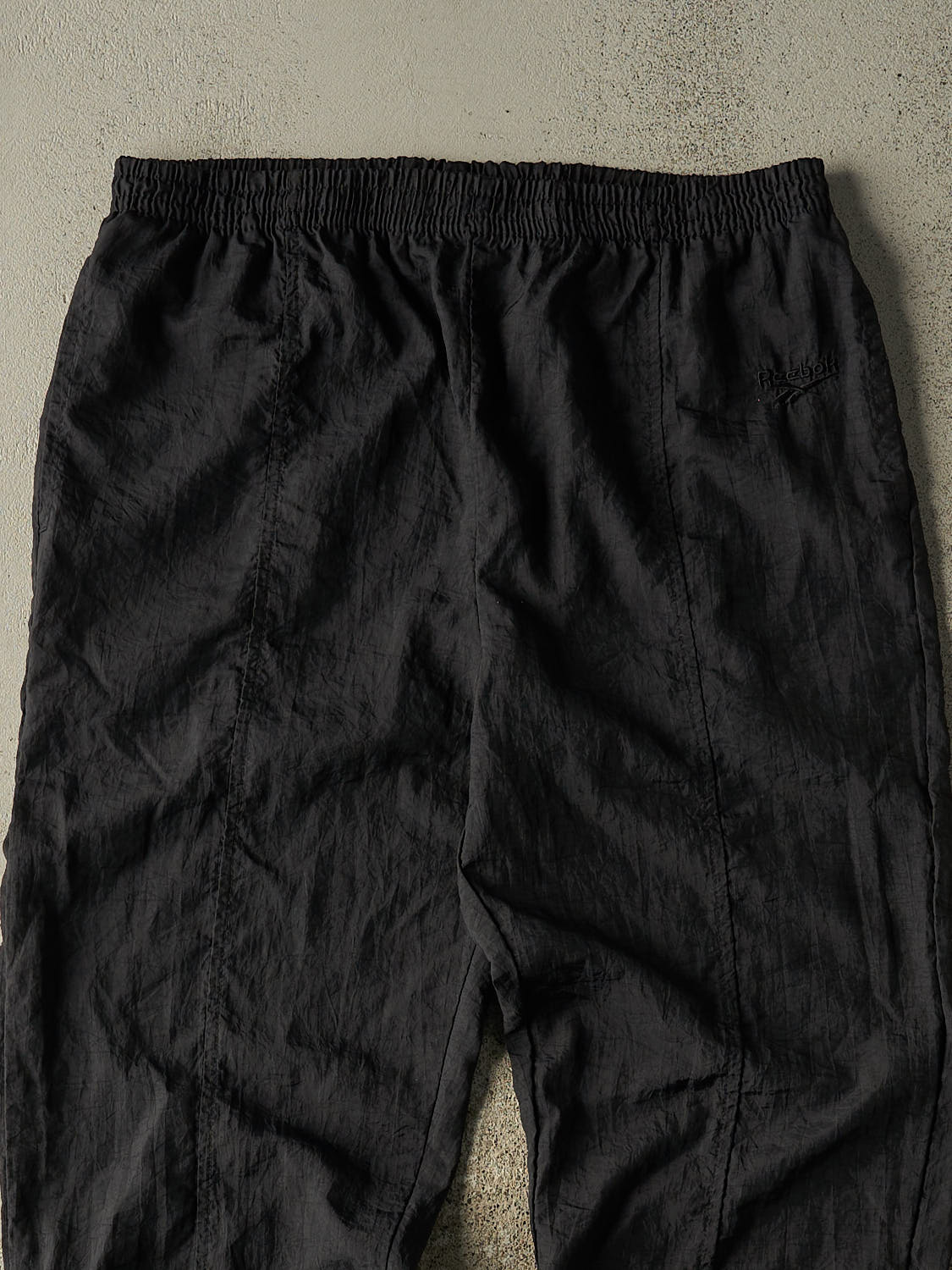 Vintage 90s Black Reebok Track Pants (33x30)