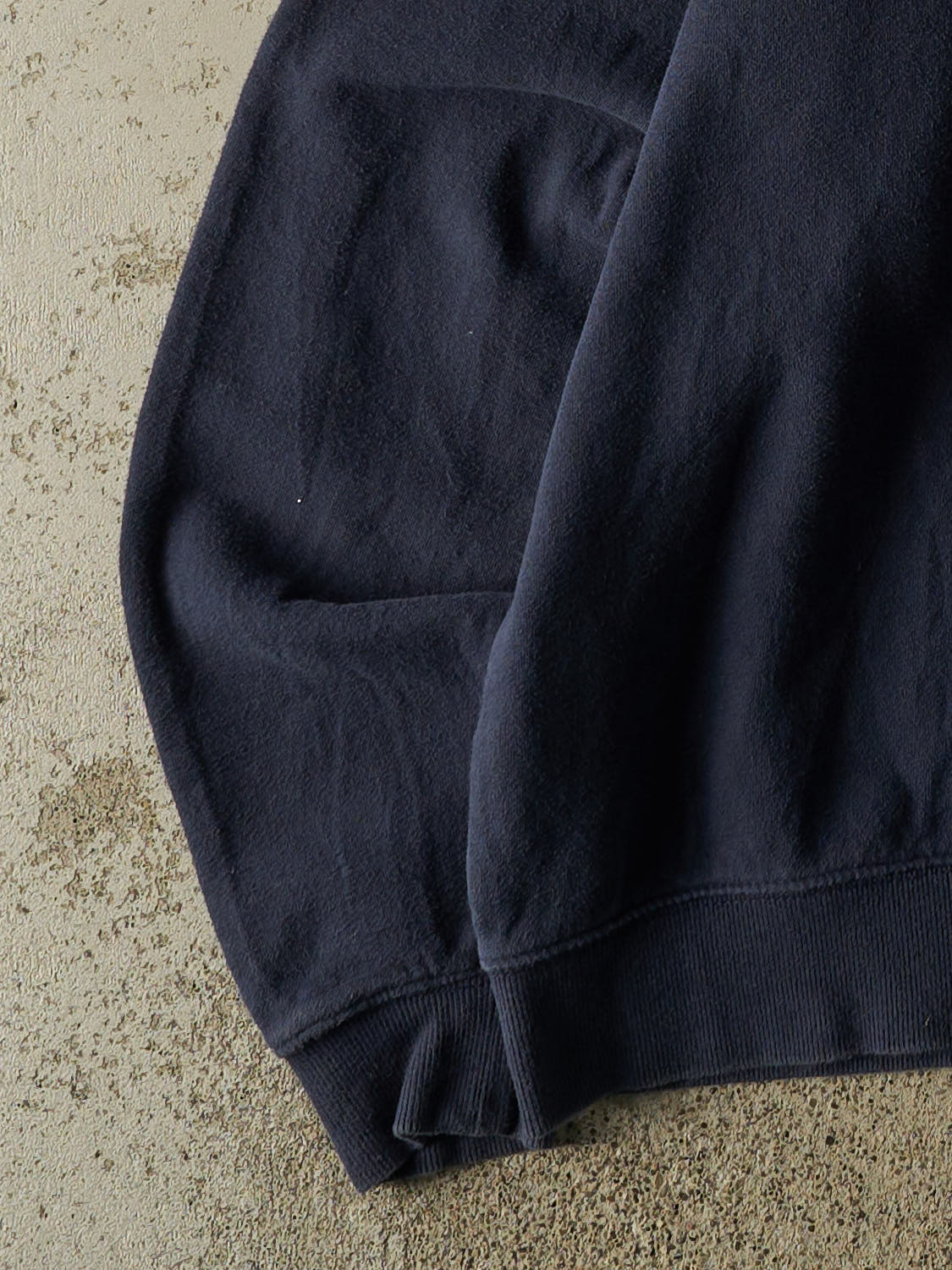 Vintage Y2K Navy Blue Blank Crewneck (M/L)
