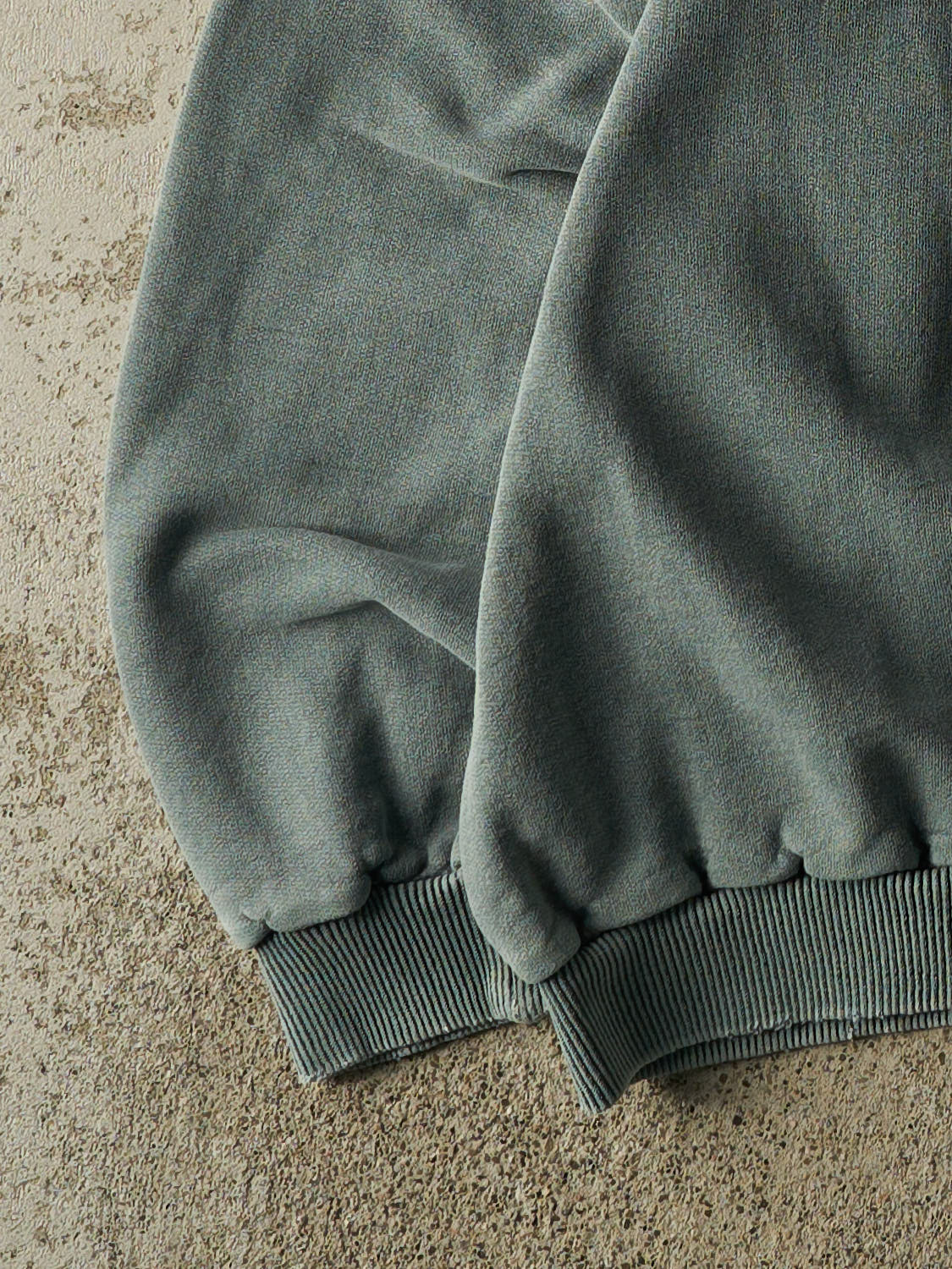 Vintage Y2K Washed Green Wind River Blank Crewneck (XL/XXL)