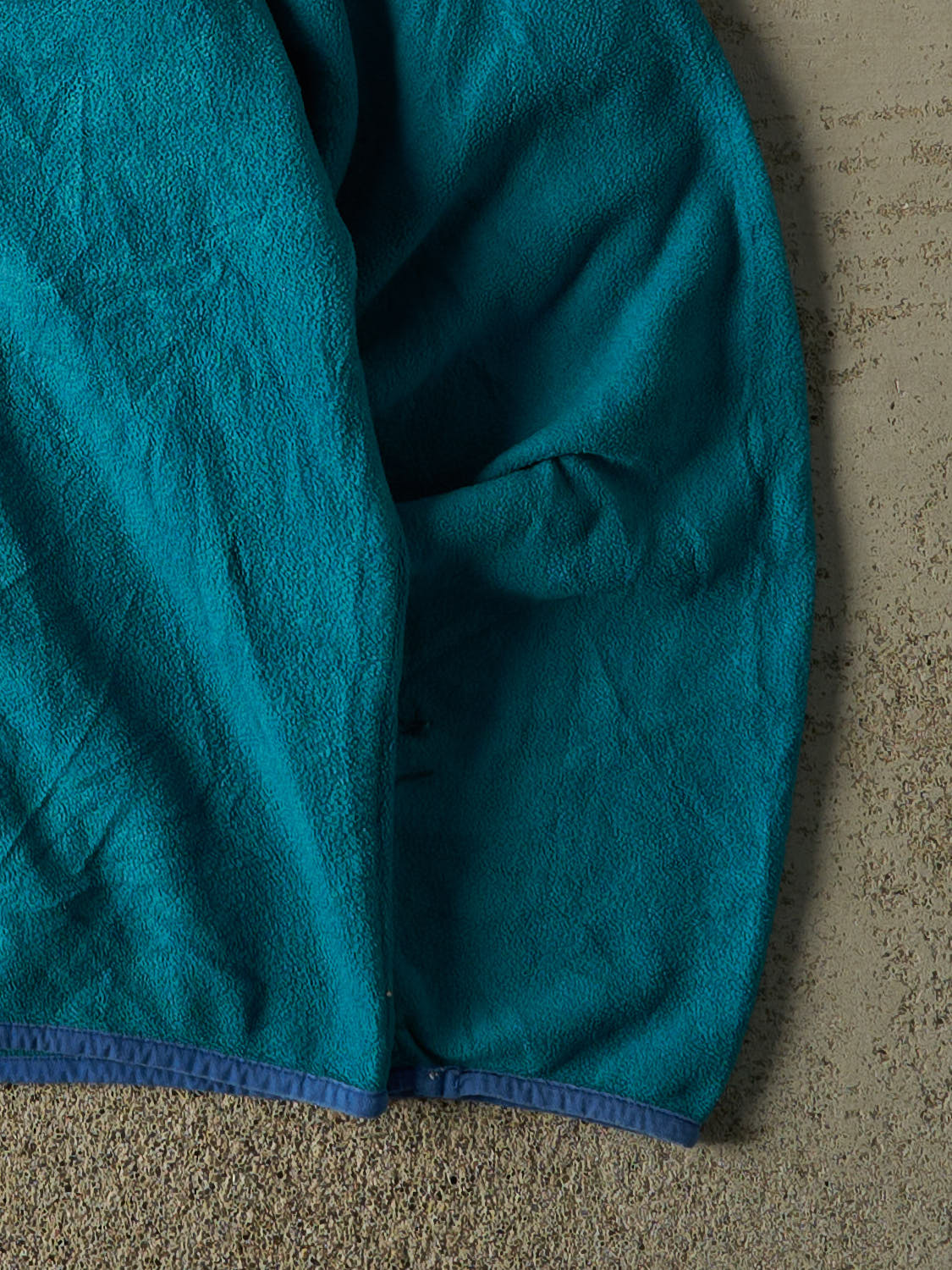 Vintage 90s Teal Patagonia Quarter Button Fleece (S/M)