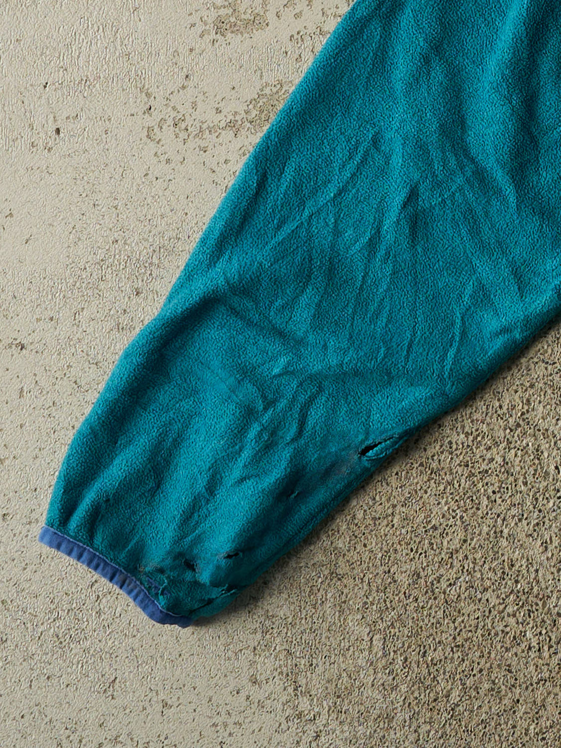 Vintage 90s Teal Patagonia Quarter Button Fleece (S/M)