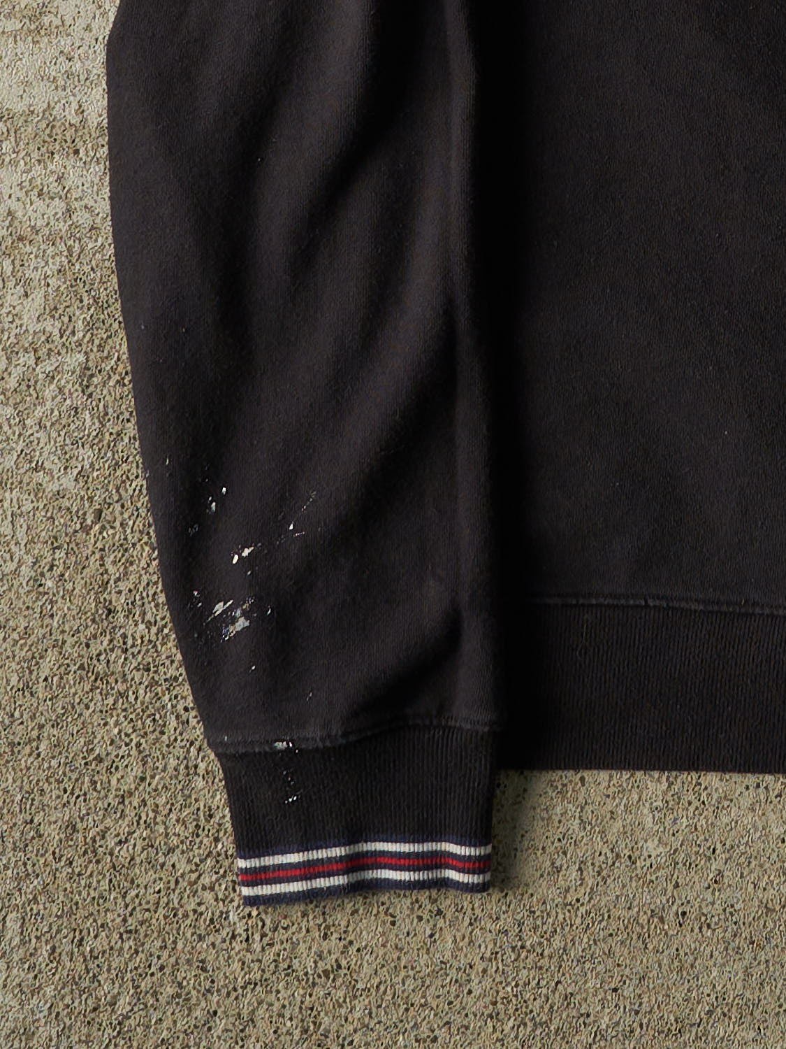 Vintage Y2K Black Fila Embroidered Lightweight Crewneck (M/L)