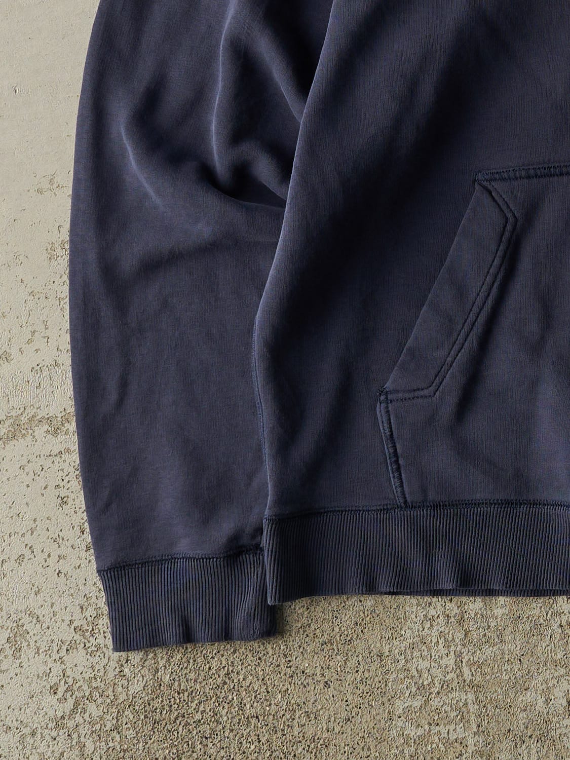 Vintage Y2K Navy Blue Nike Logo Hoodie (XL/XXL)