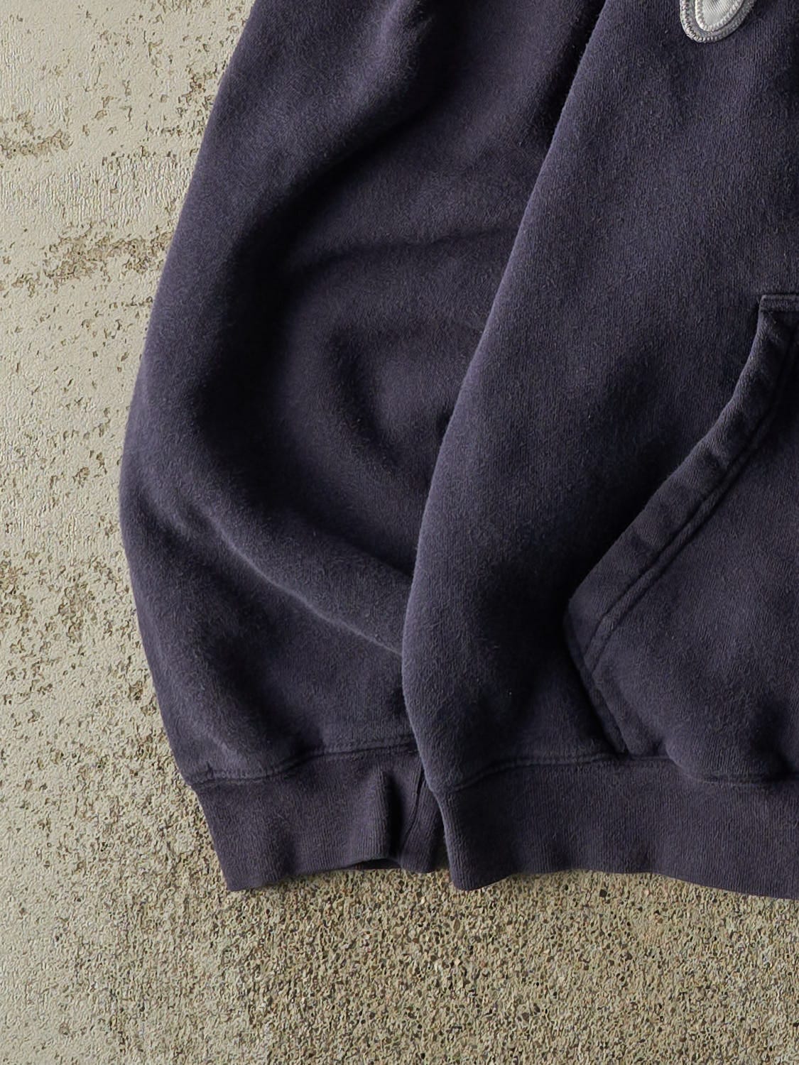 Vintage Y2K Navy Blue Penn State University Embroidered Zip Up Hoodie (M)