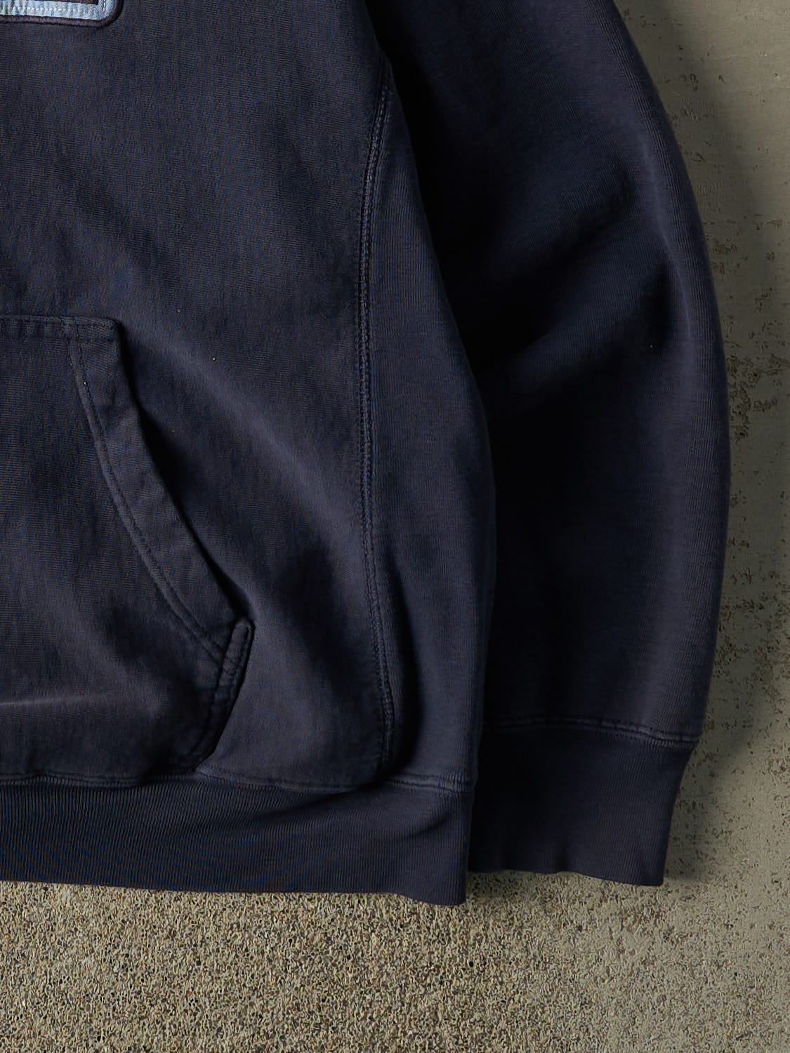 Vintage 90s Navy Blue Camaro Embroidered Hoodie (L/XL)
