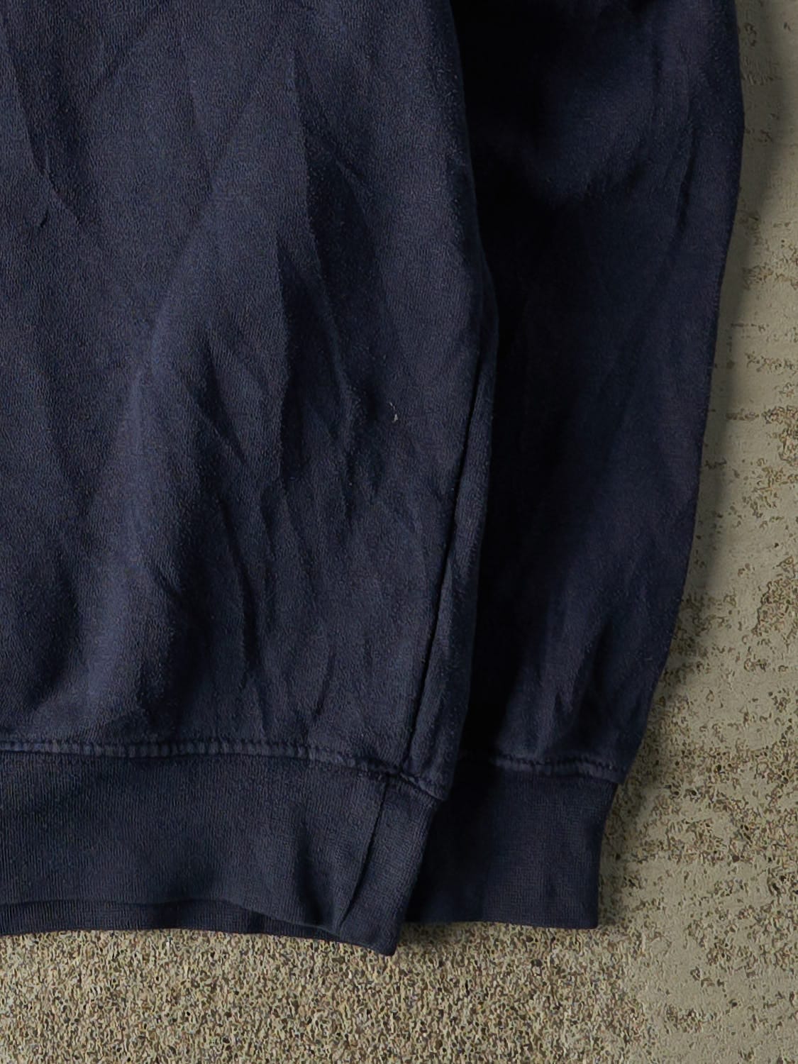 Vintage Y2K Navy Blue Penn State University Embroidered Crewneck (M)
