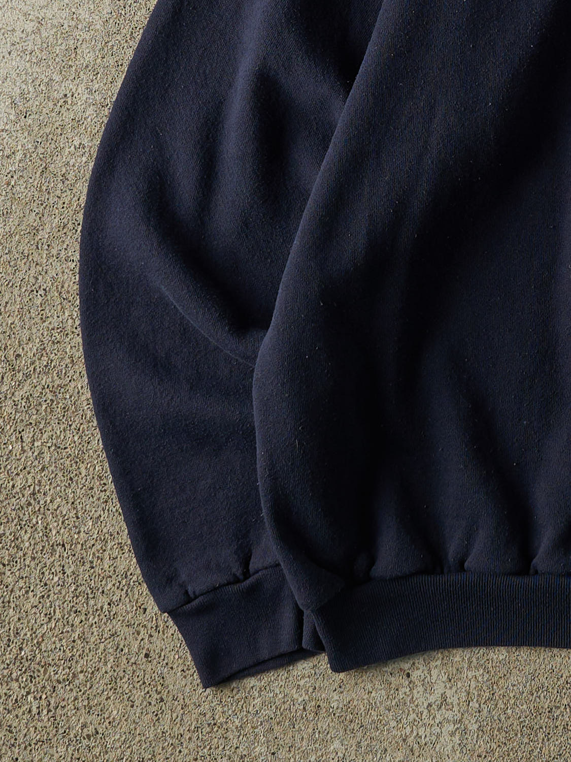 Vintage 80s Navy Blue West Virginia University Embroidered Crewneck (S)