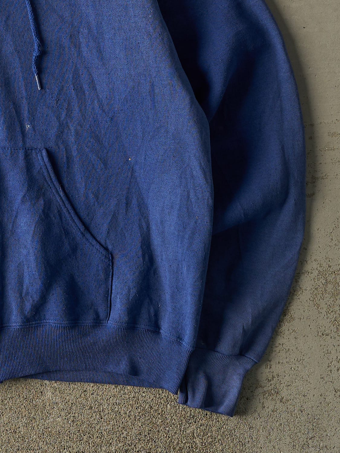 Vintage 80s Blue Ross Zip Up Hoodie (L/XL)