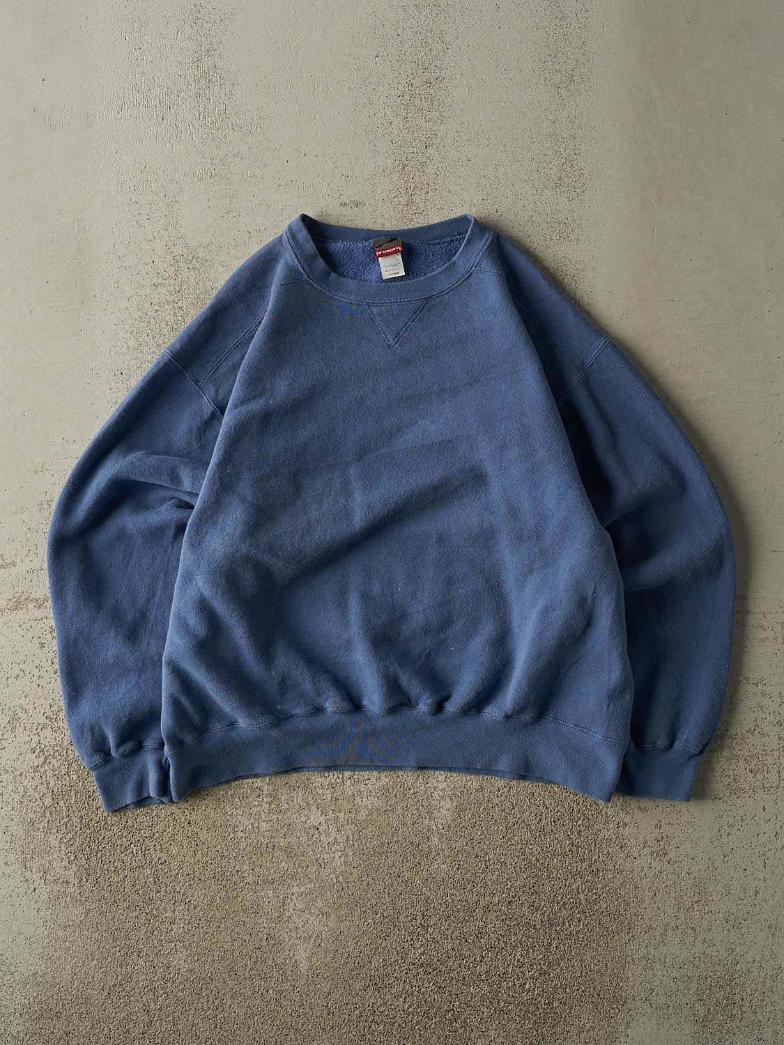 Vintage 90s Blue Blank Crewneck (L/XL)