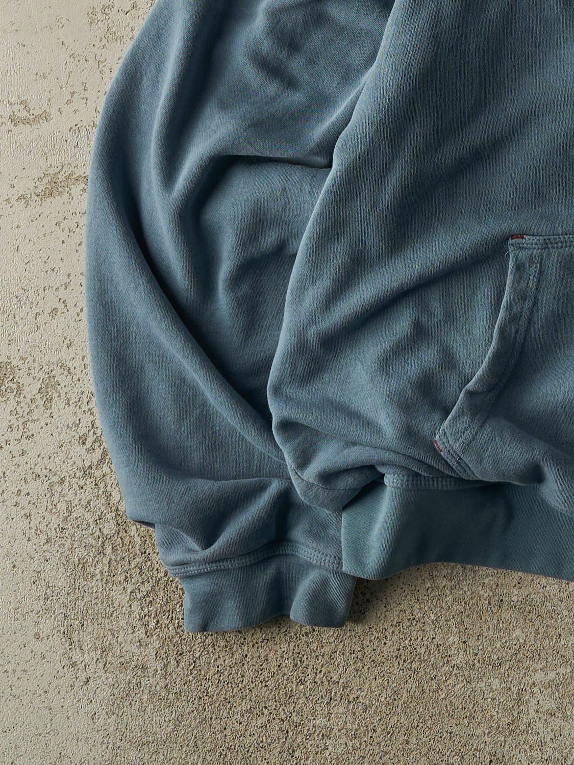 Vintage Y2K Teal Eddie Bauer Thermal Lined Zip Up Hoodie (L/XL)