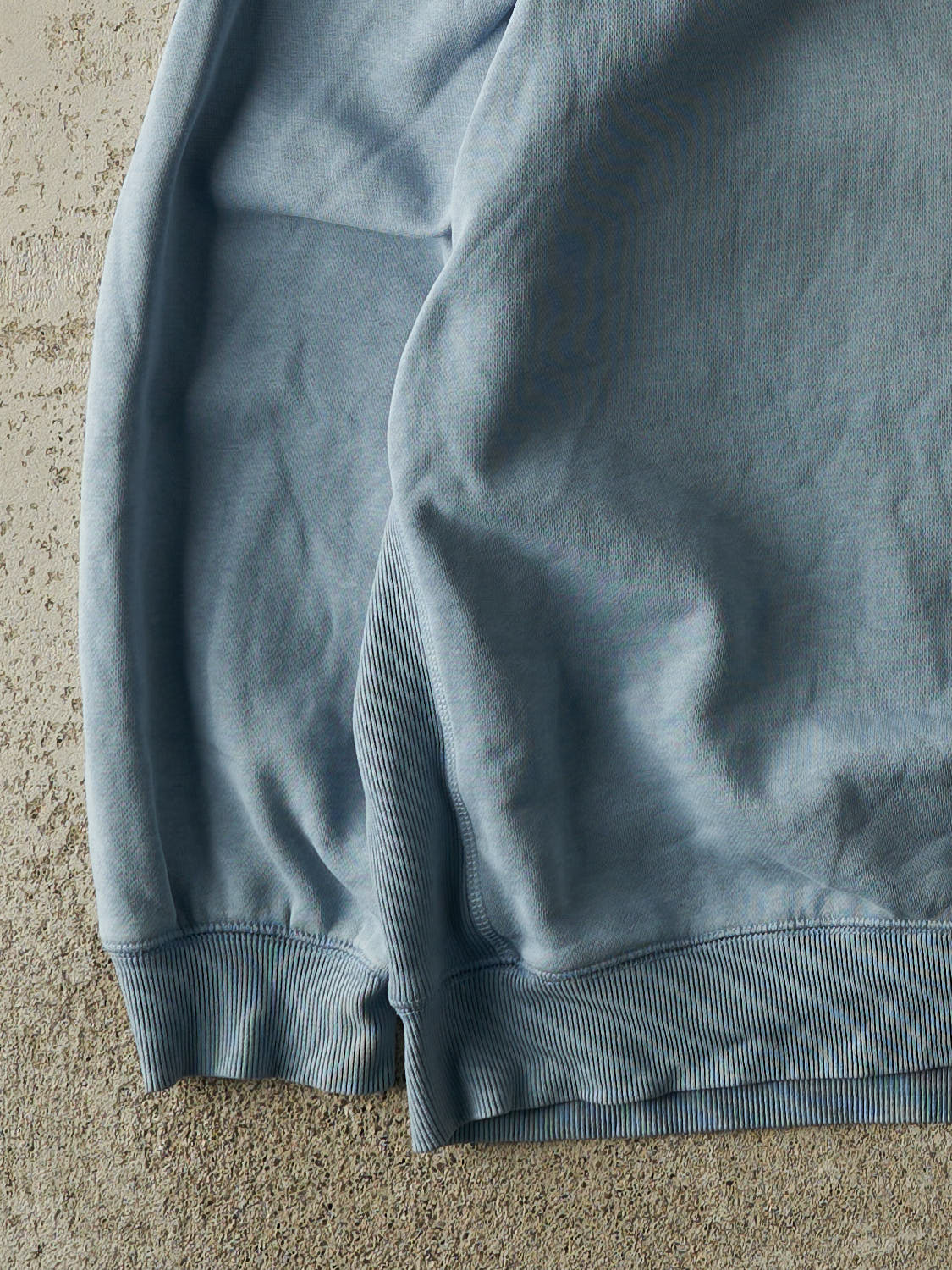 Vintage Y2K Washed Blue Hurley Embroidered Crewneck (XL/XXL)