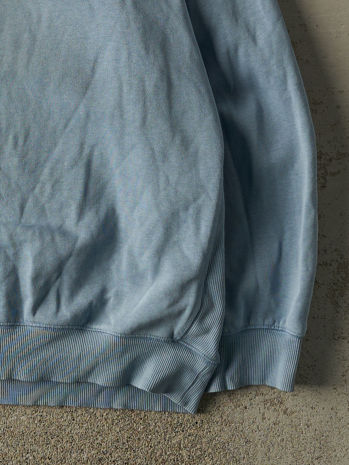 Vintage Y2K Washed Blue Hurley Embroidered Crewneck (XL/XXL)