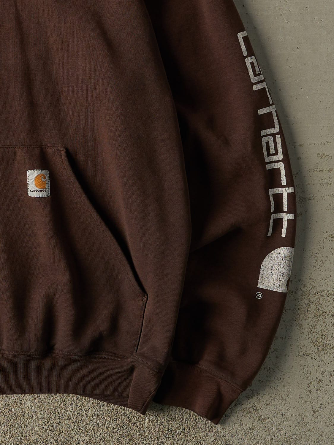 Vintage 90s Brown Carhartt Hoodie (M/L)