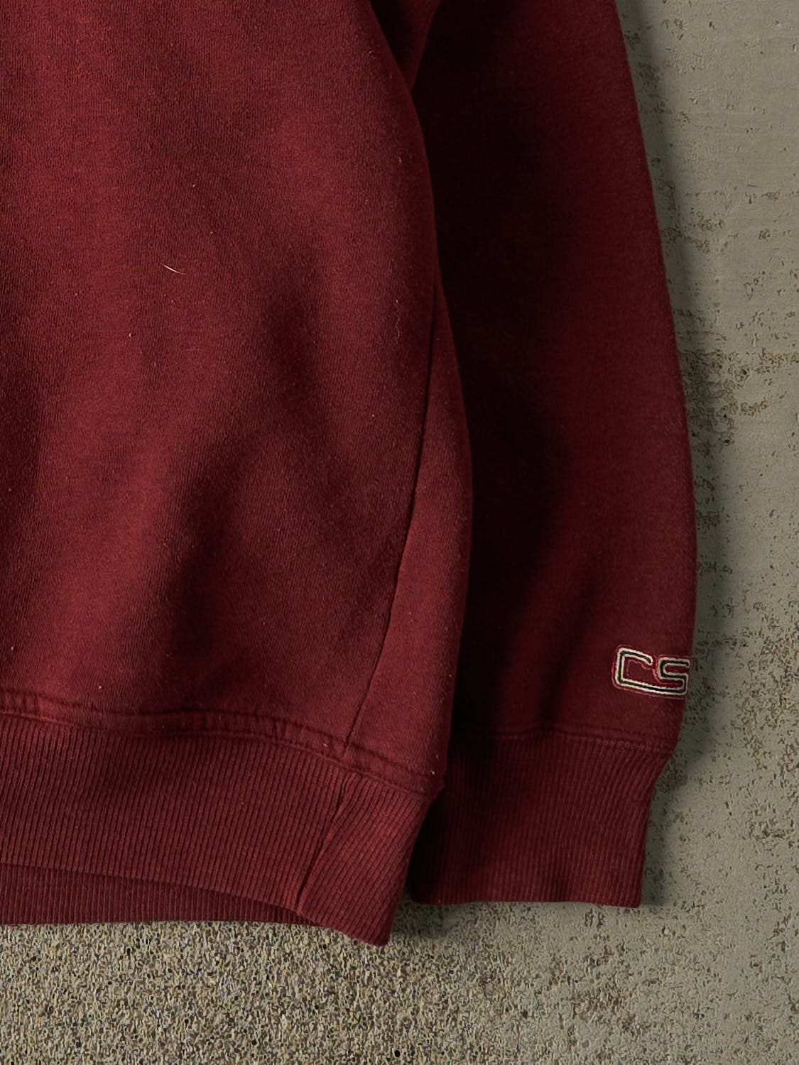 Vintage 90s Burgundy The Great Outdoors Embroidered Crewneck (M/L)