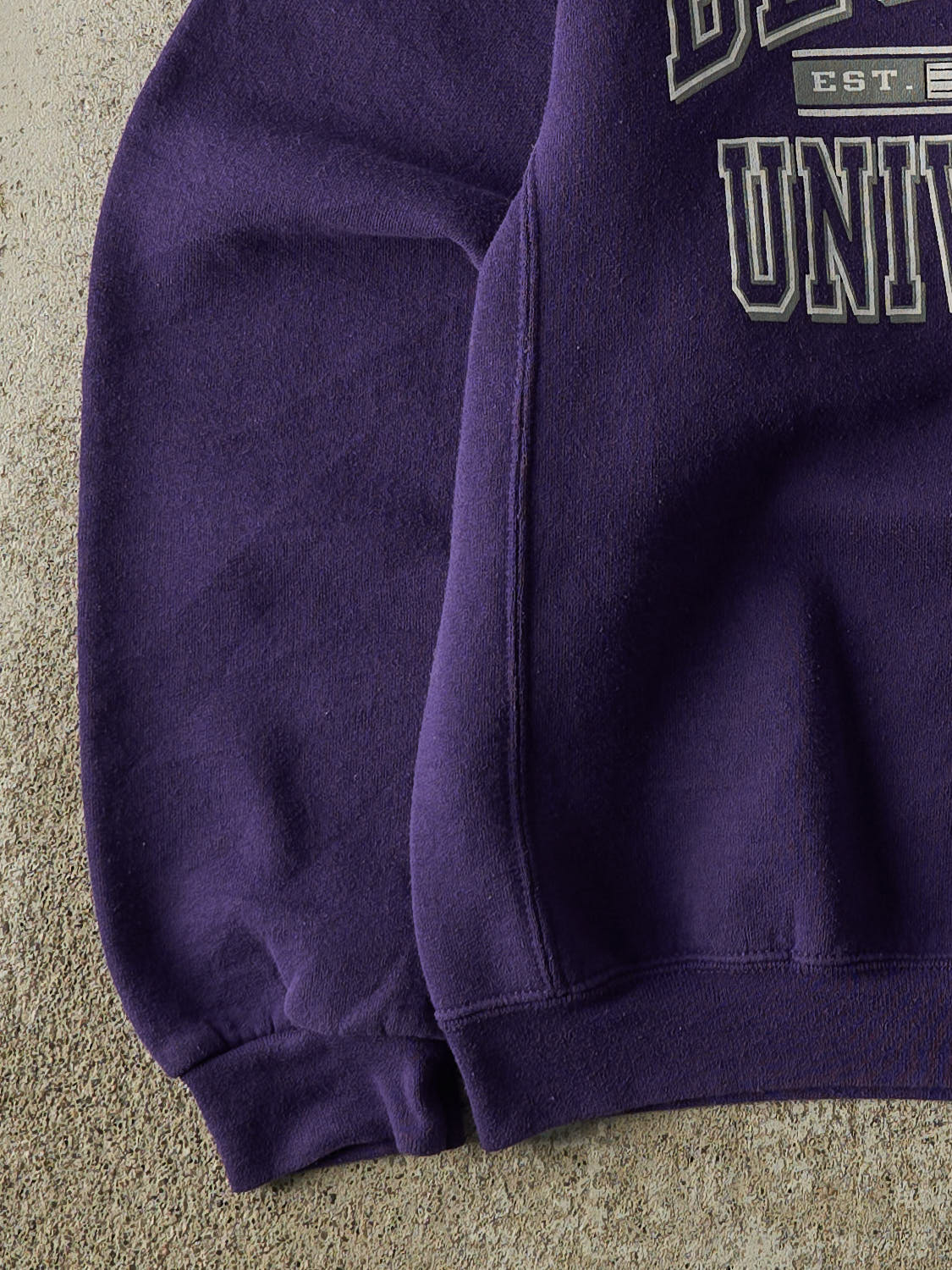 Vintage Y2K Purple Russell Athletic Bluffton University Crewneck (XS/S)
