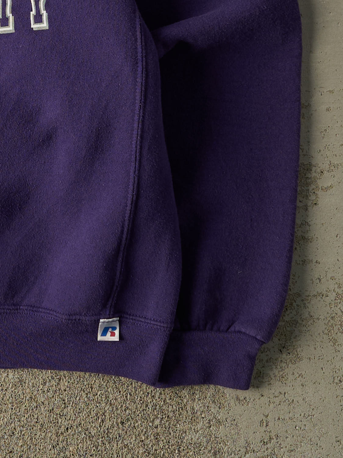 Vintage Y2K Purple Russell Athletic Bluffton University Crewneck (XS/S)