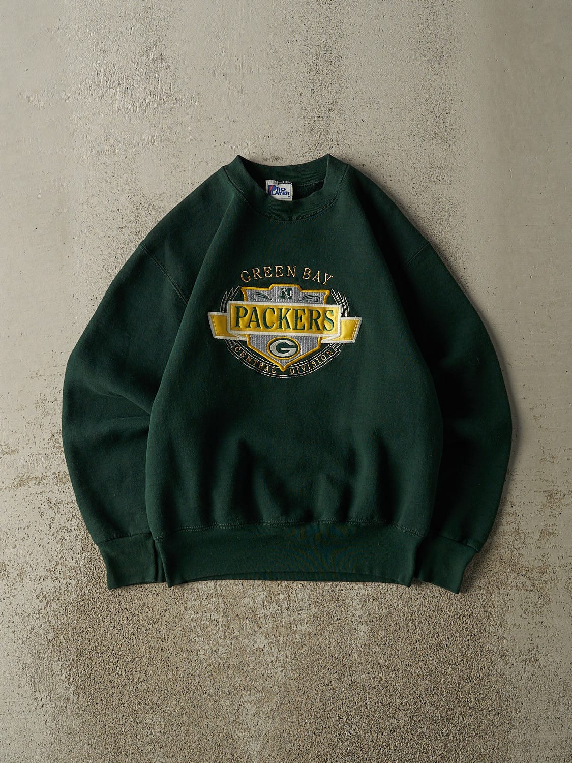 Vintage 90s Green Green Bay Packers Embroidered Crewneck (S)