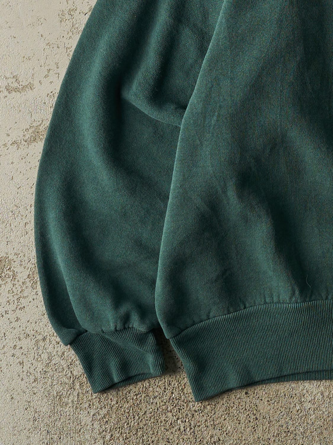 Vintage 90s Washed Green Saratoga Embroidered Crewneck (XL/XXL)