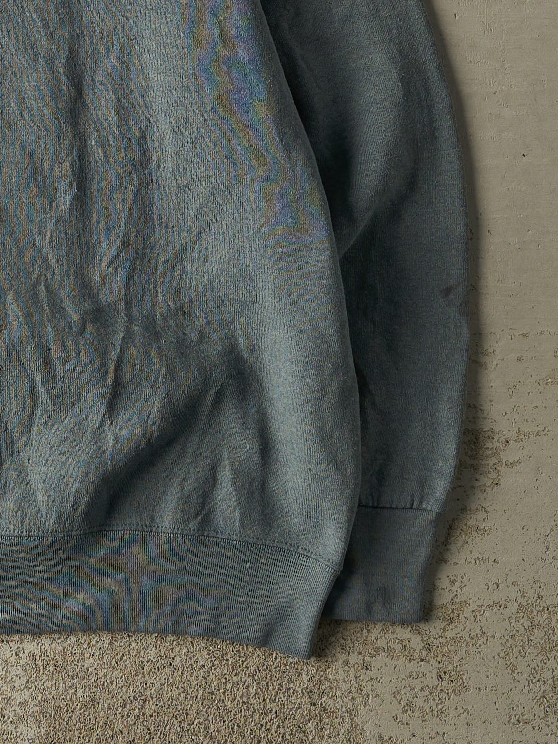 Vintage Y2K Washed Green Dartmouth Embroidered Crewneck (M/L)